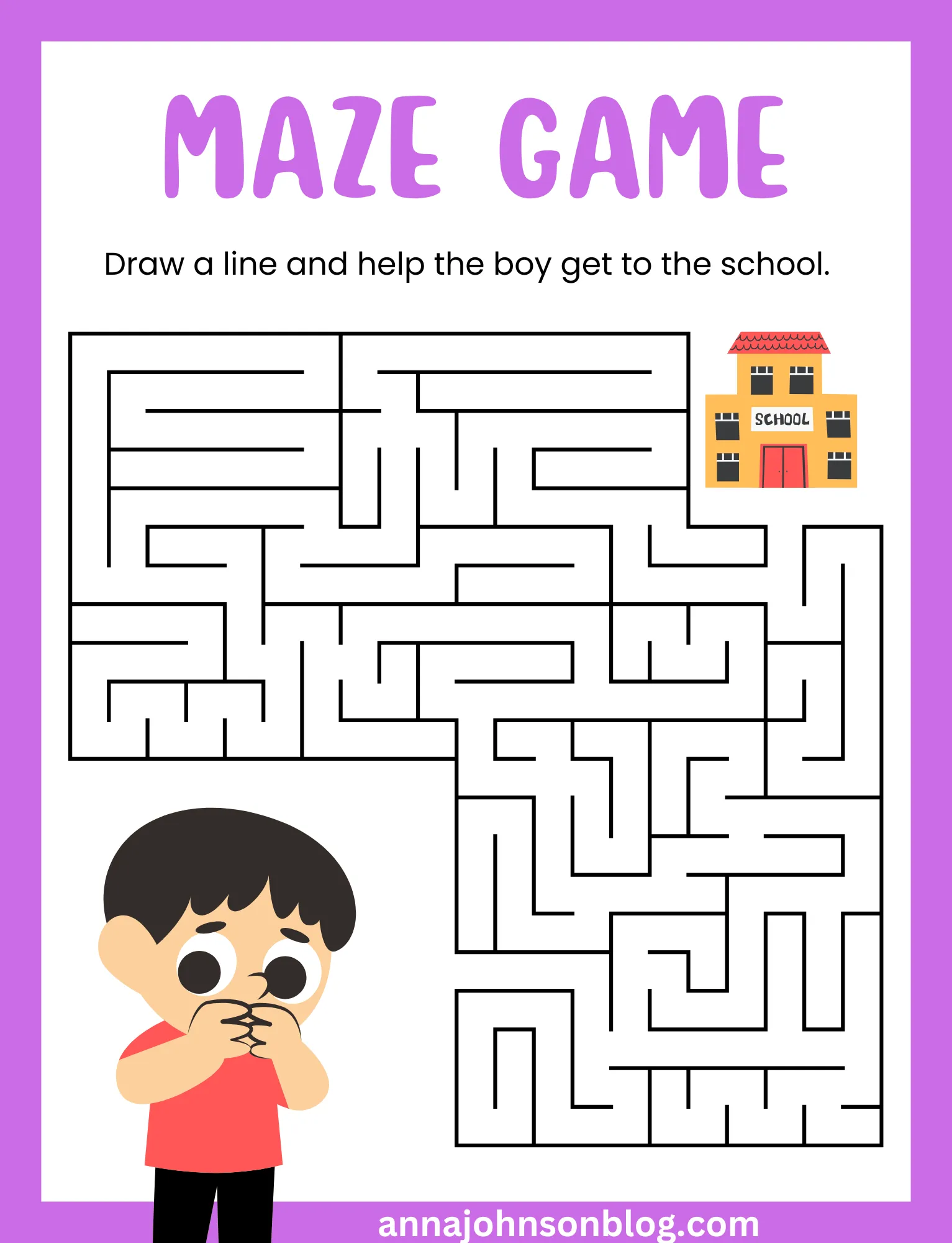 Printable-Maze-for-Kids