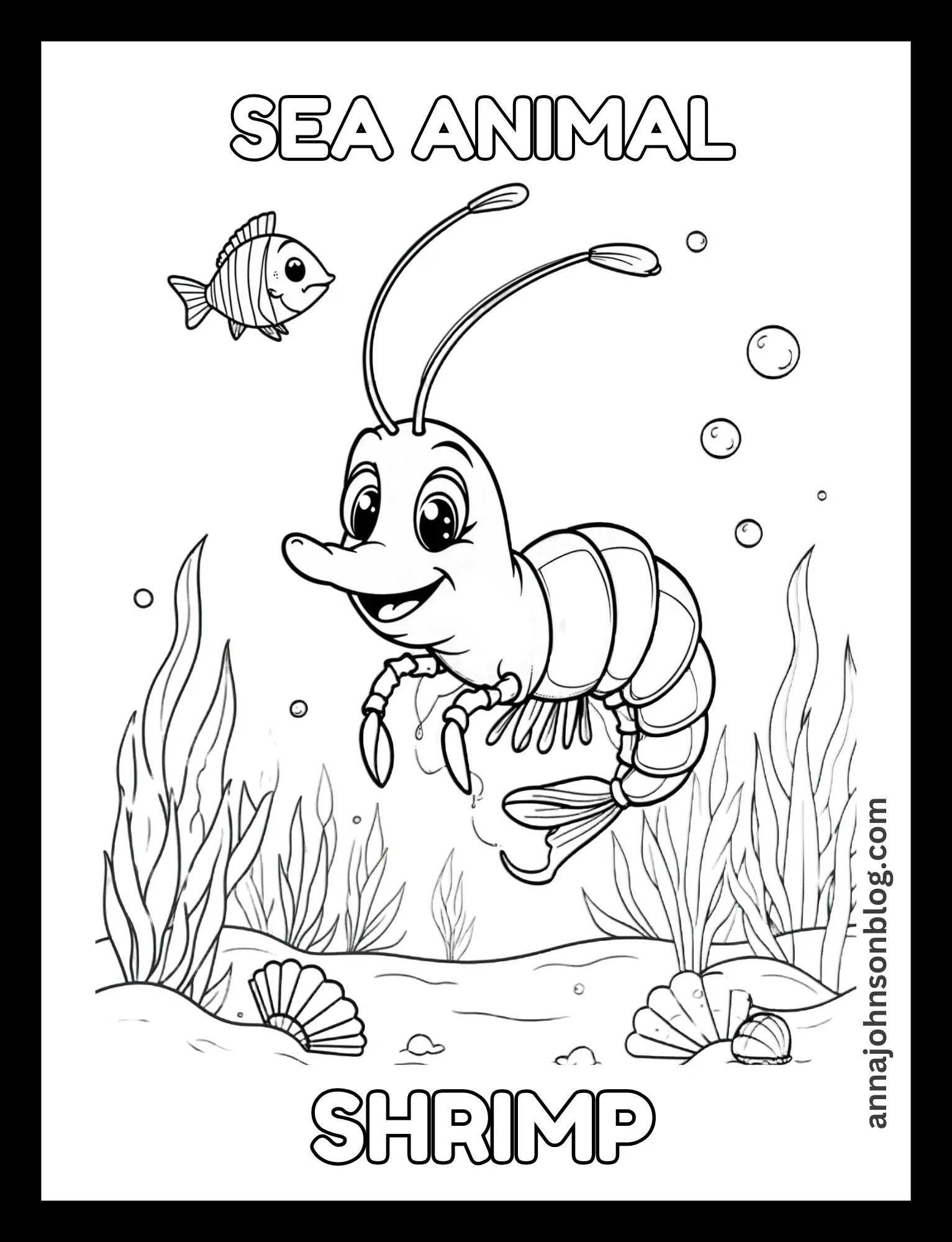 Sea Animals Coloring Pages