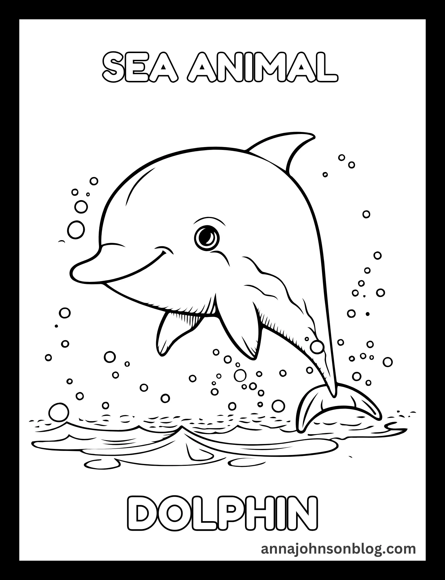 Sea Animals Coloring Pages