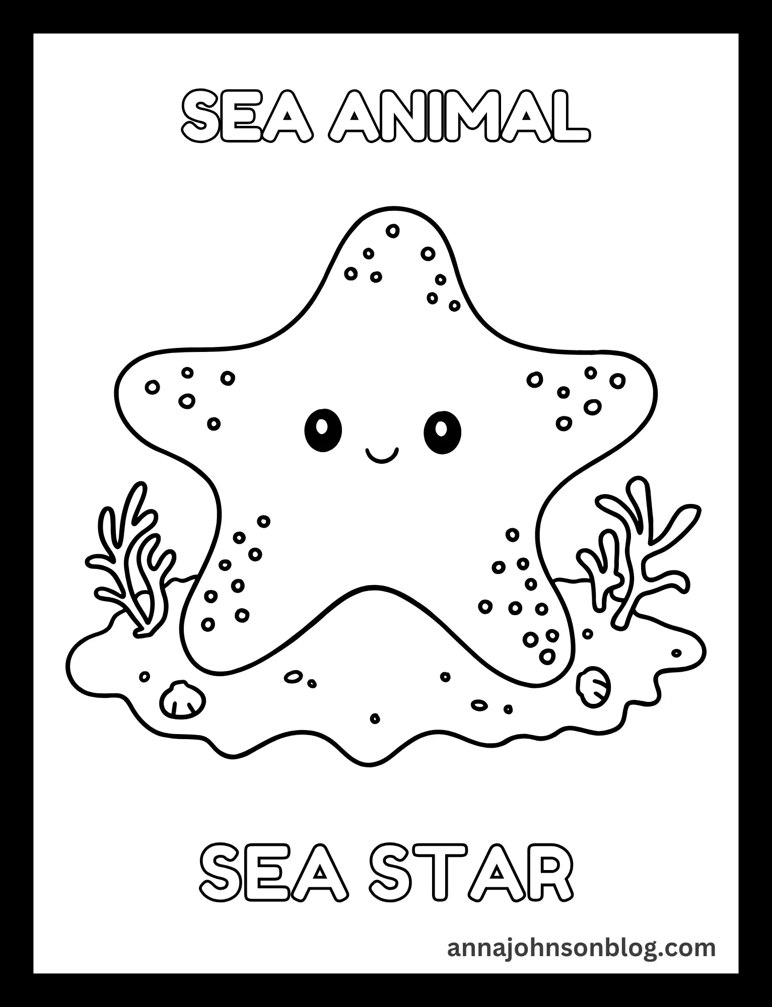 Sea Animals Coloring Pages