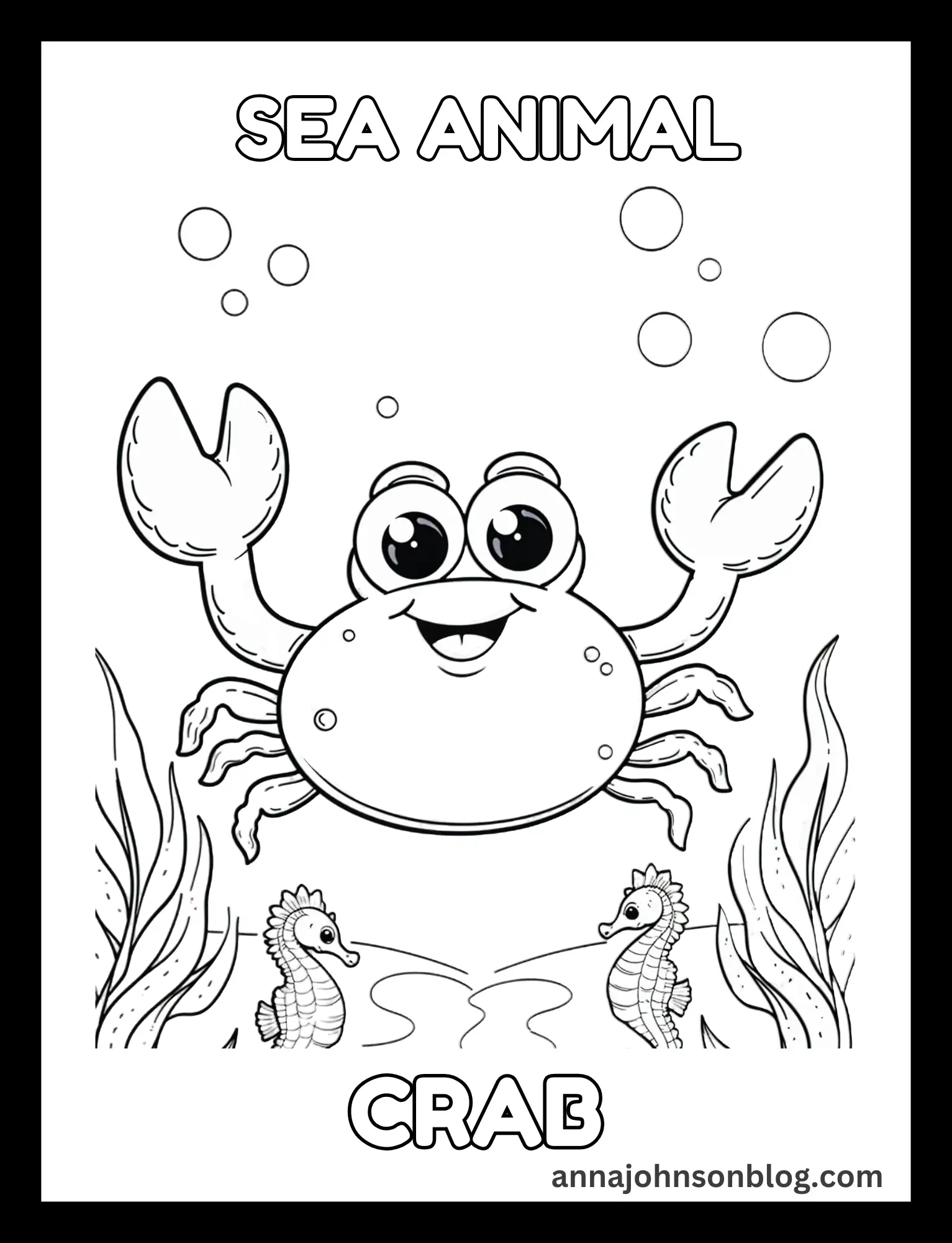 Sea Animals Coloring Pages
