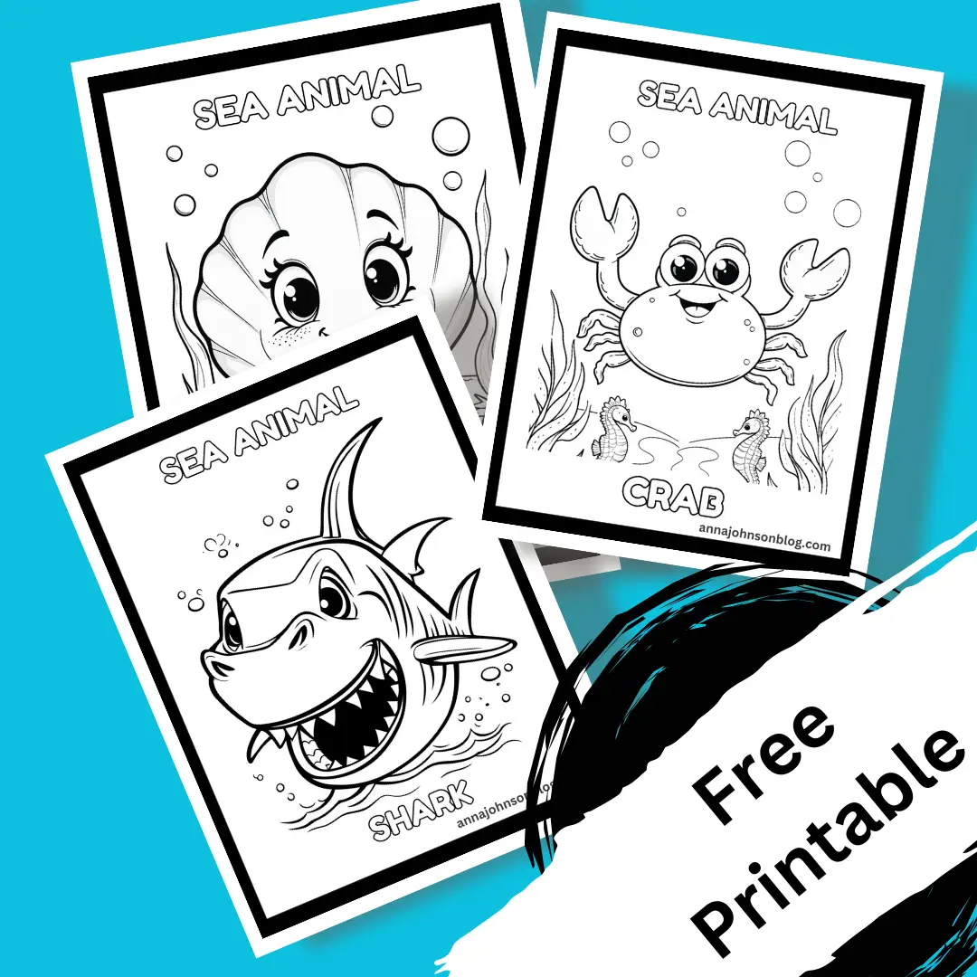 Sea Animals Coloring Pages