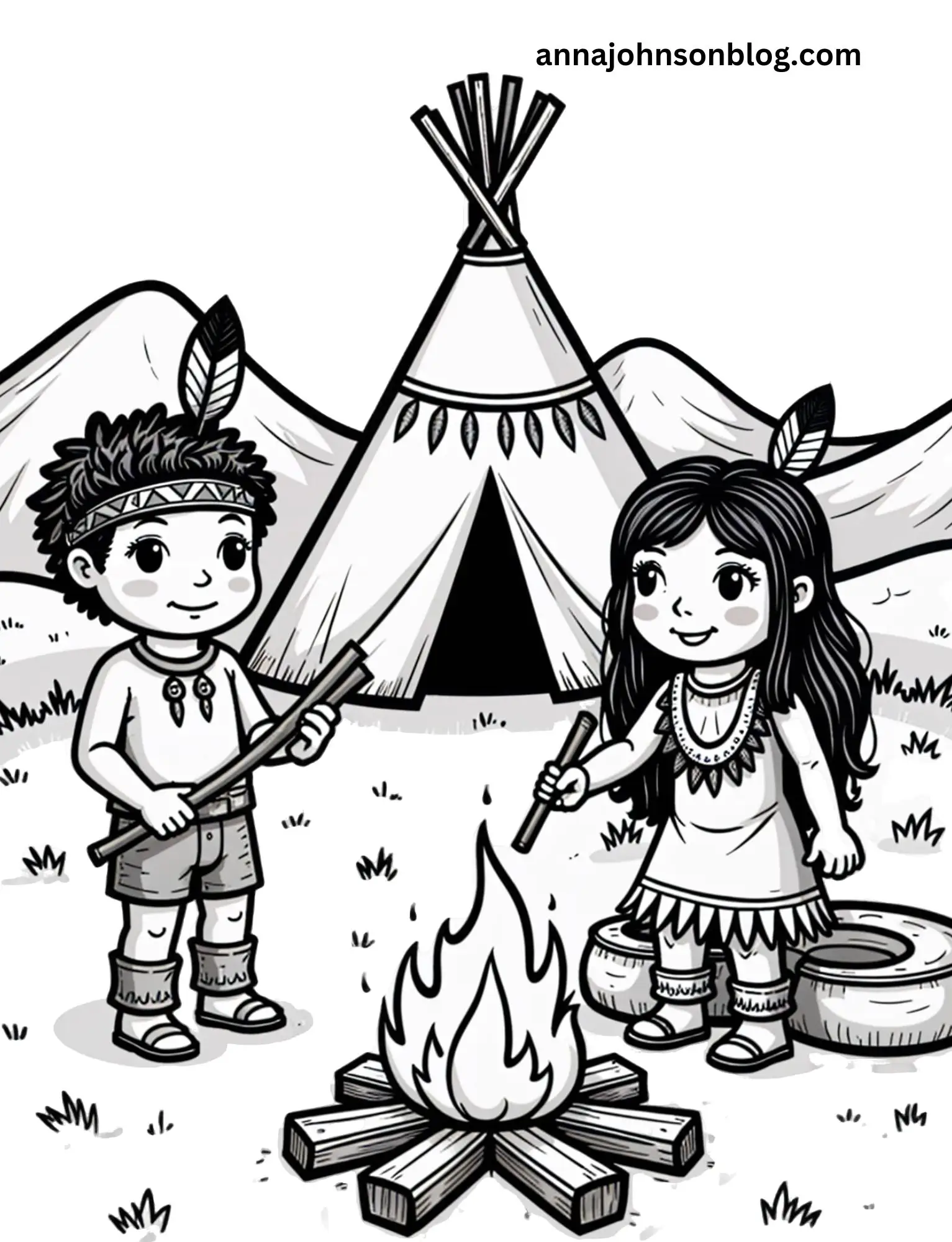 american-indian-pictures-to-color