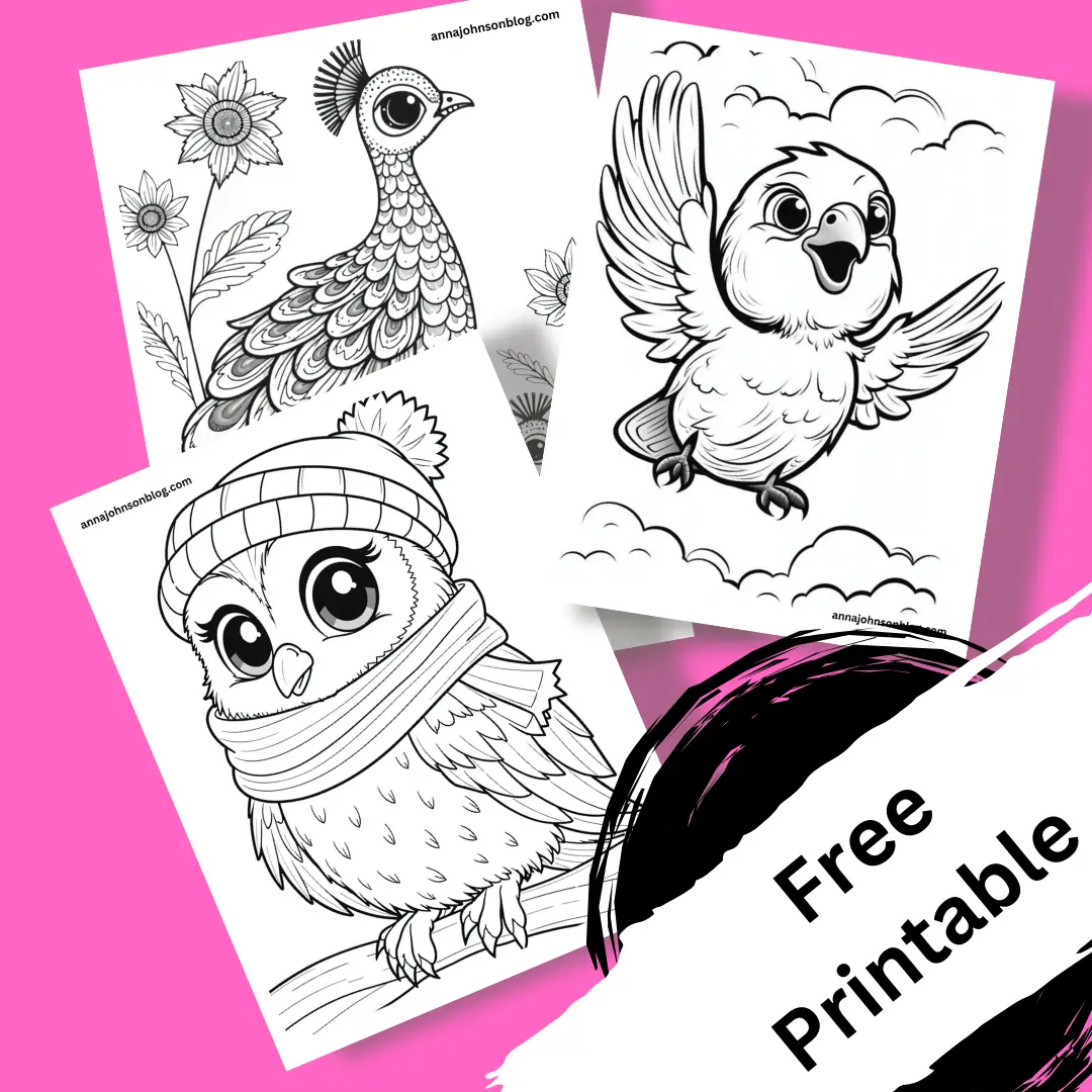 bird coloring pages