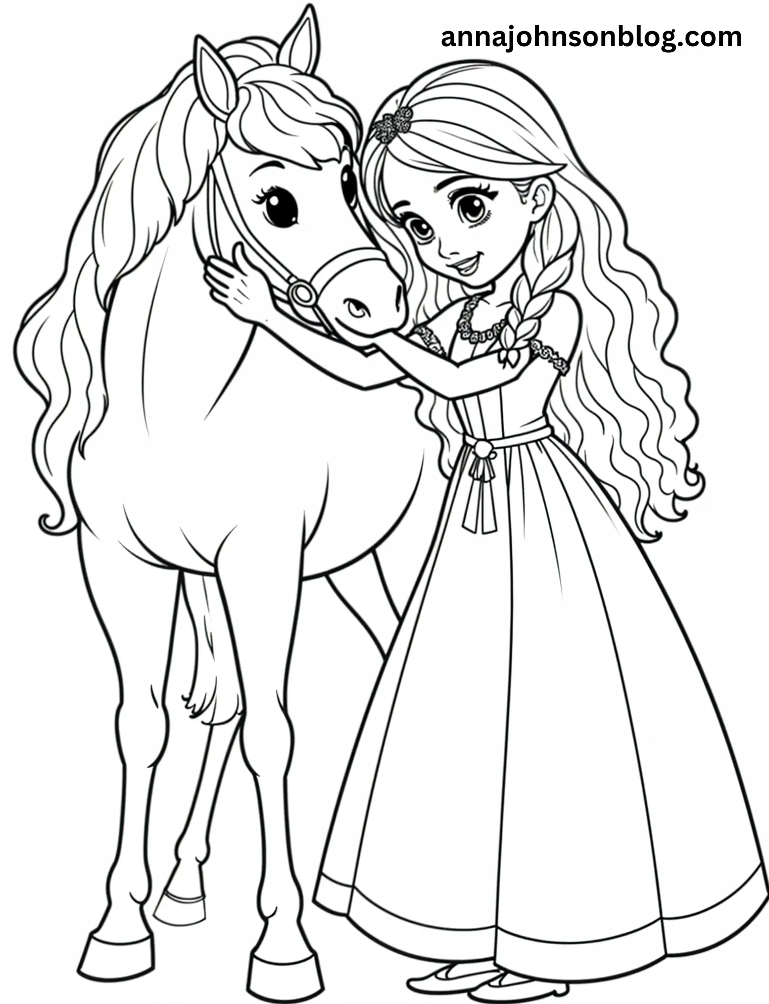 horse-coloring-pages