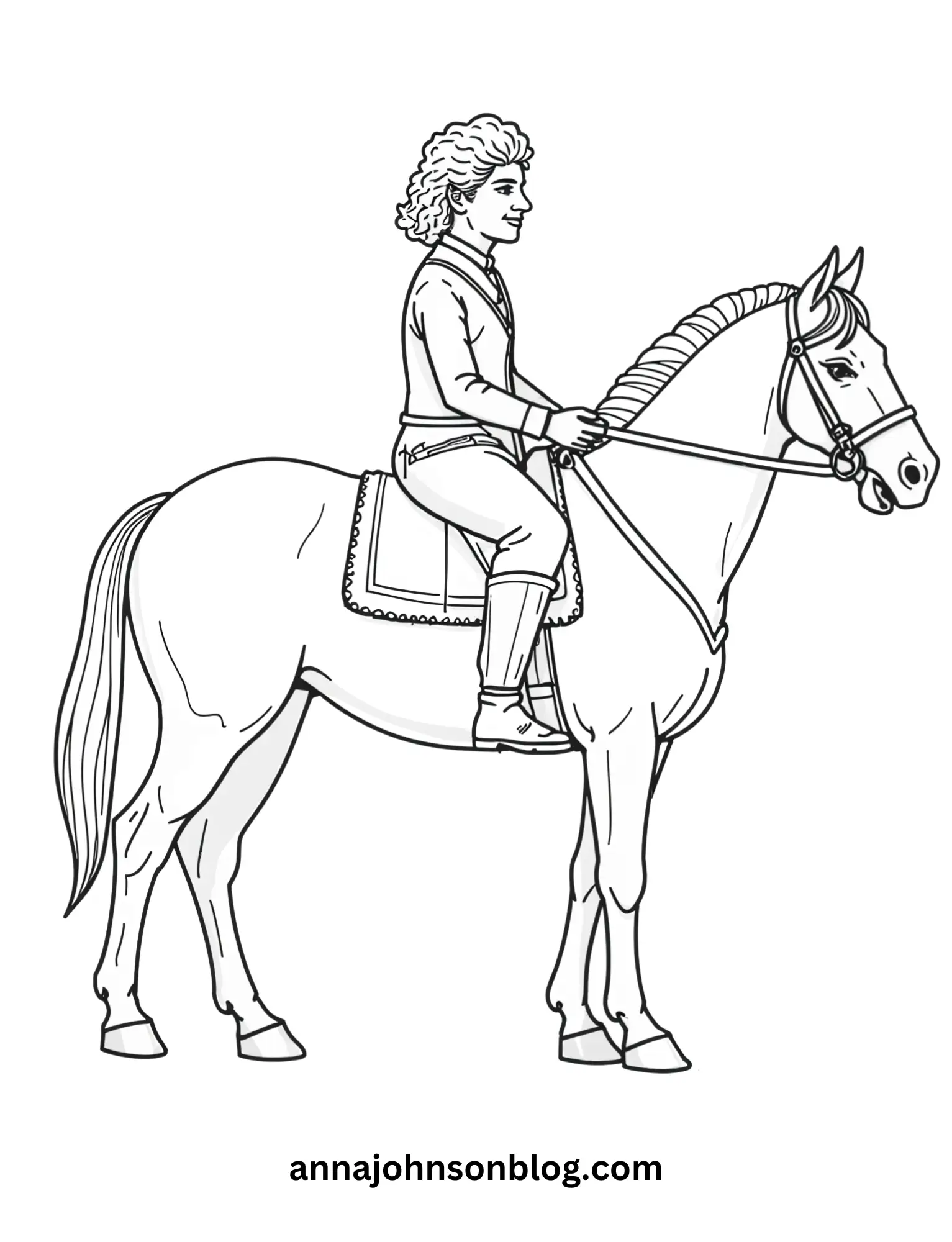 horse-coloring-pages