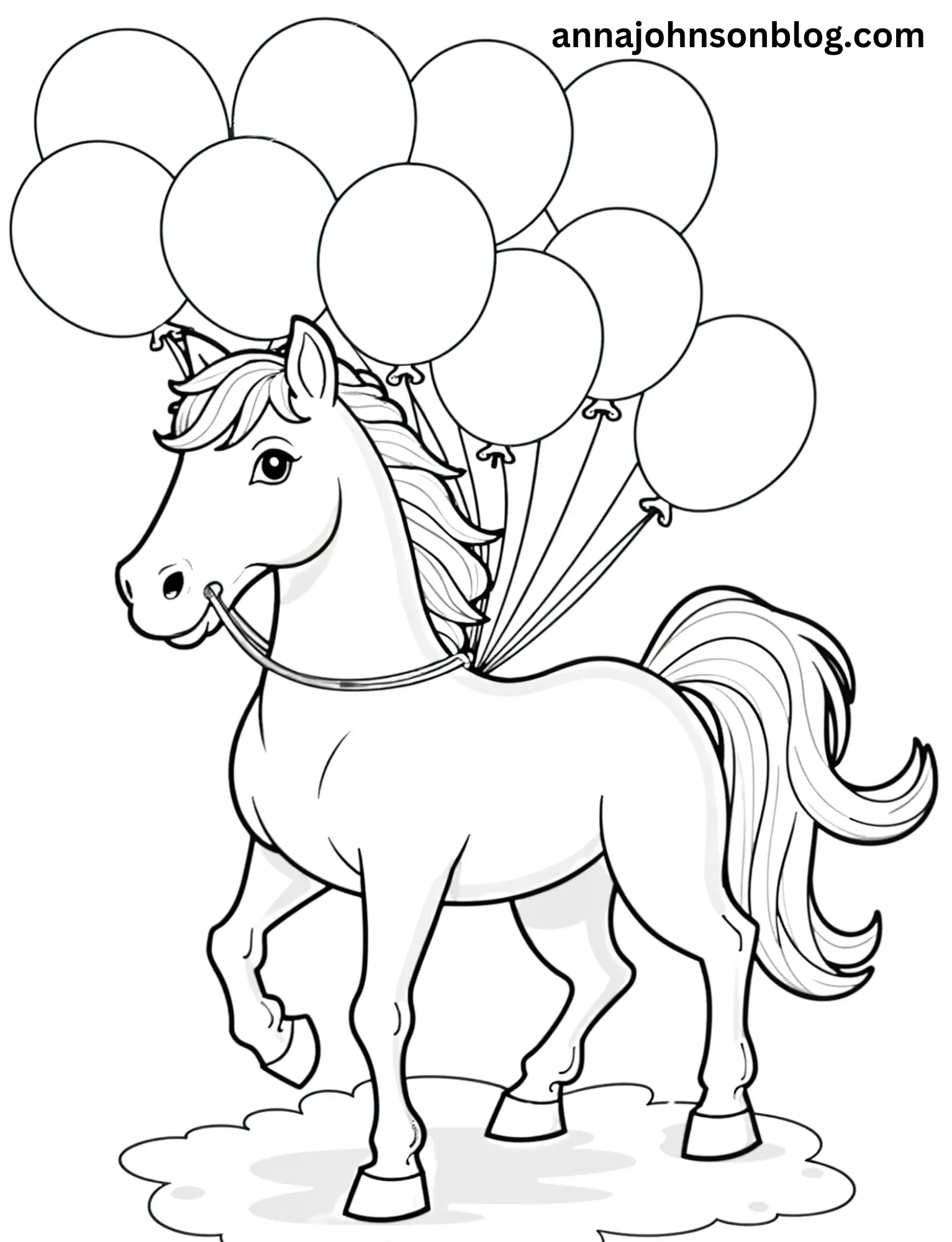 horse-coloring-pages