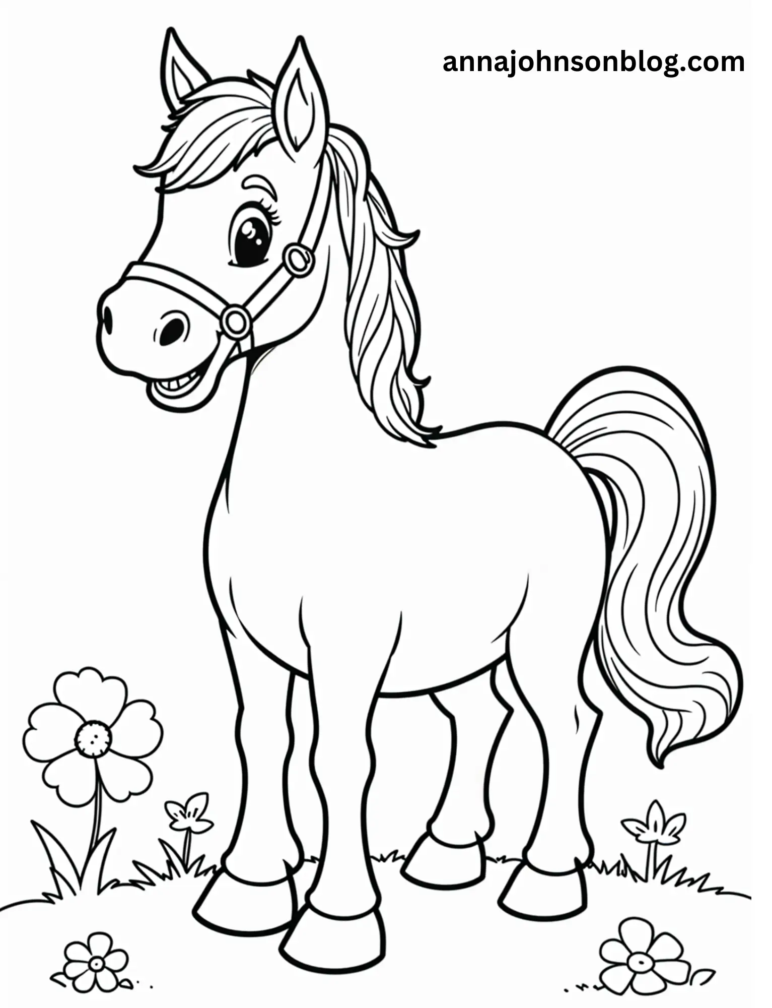 horse-coloring-pages