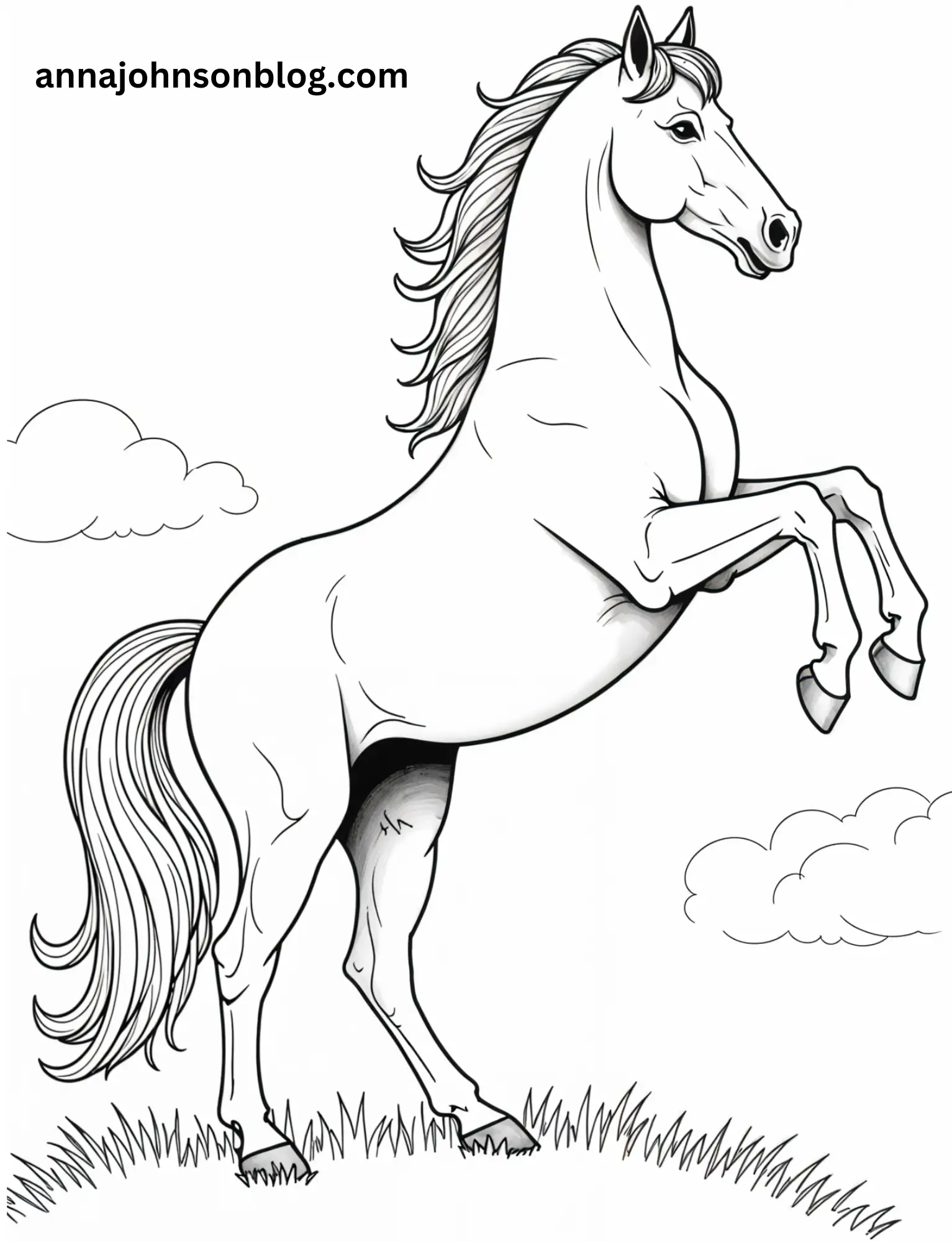 horse-coloring-pages