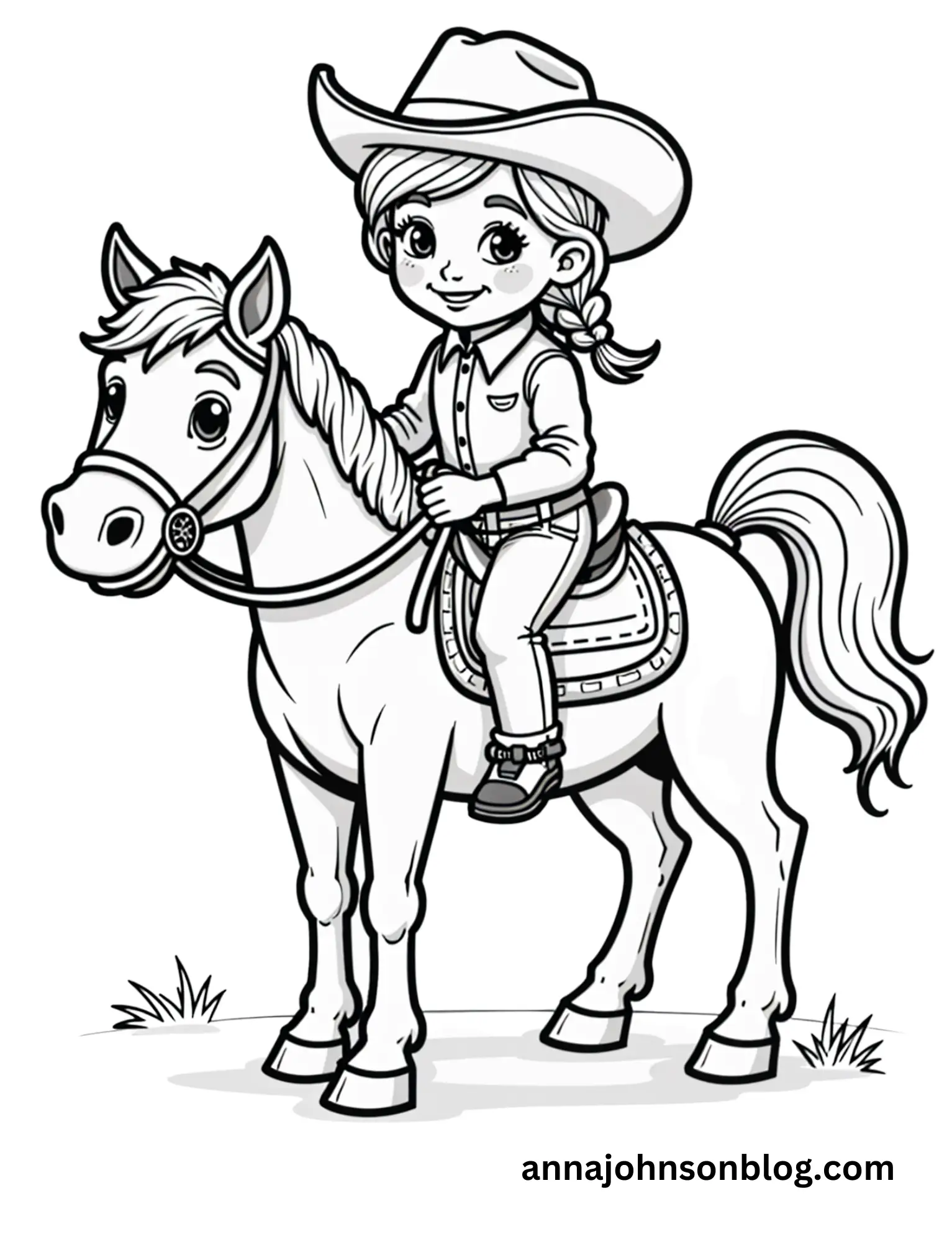 horse-coloring-pages