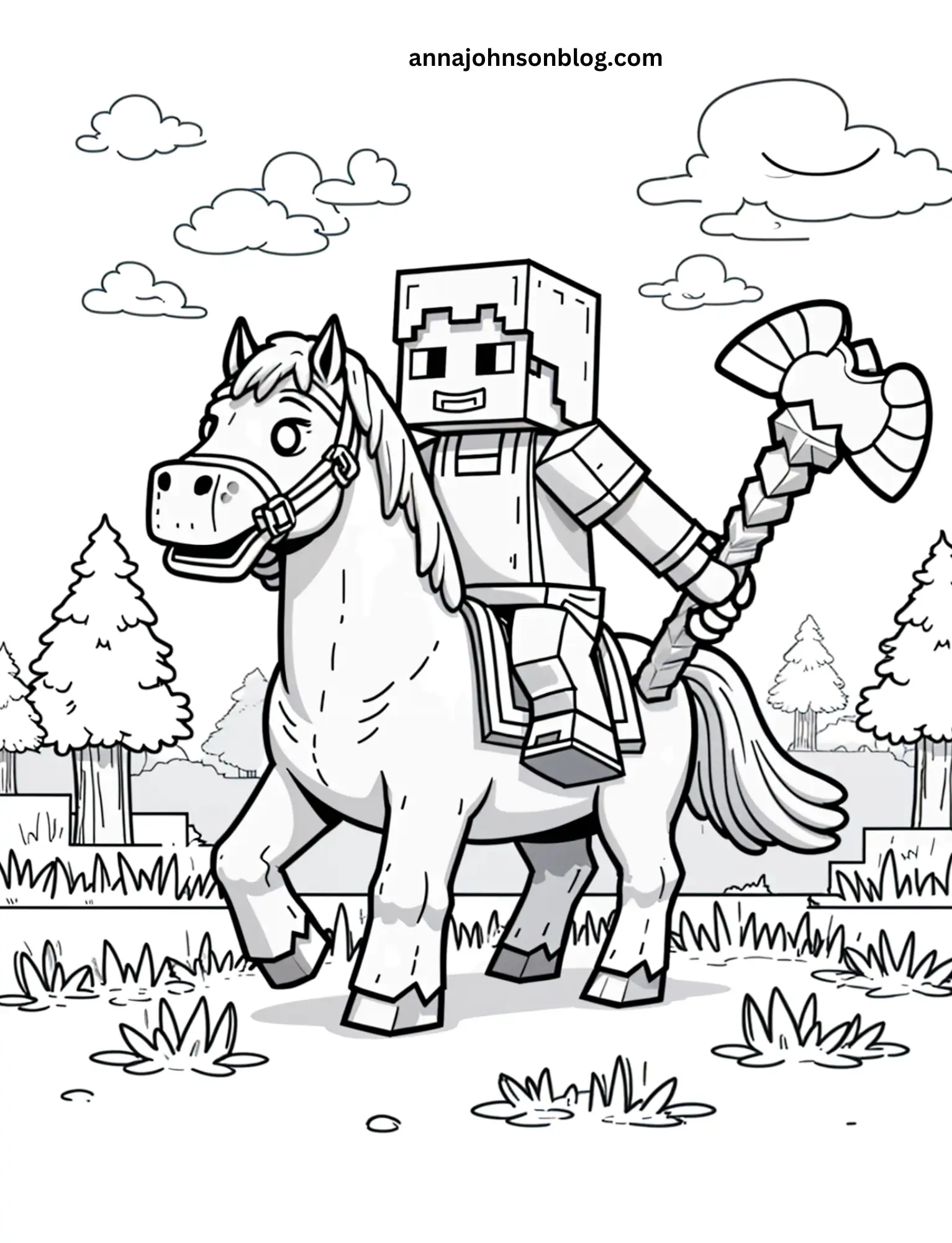 minecraft-coloring-pages