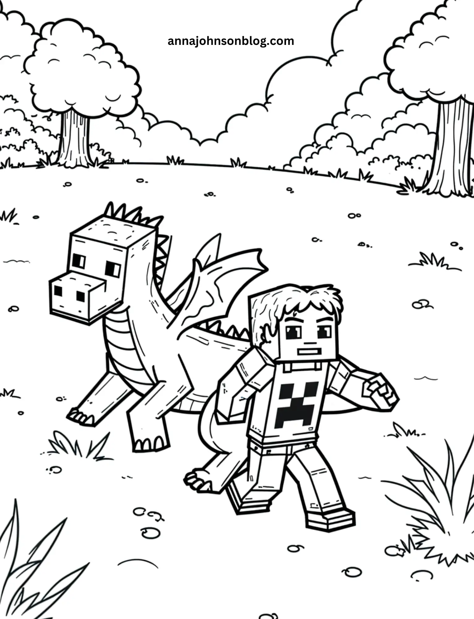 minecraft-coloring-pages