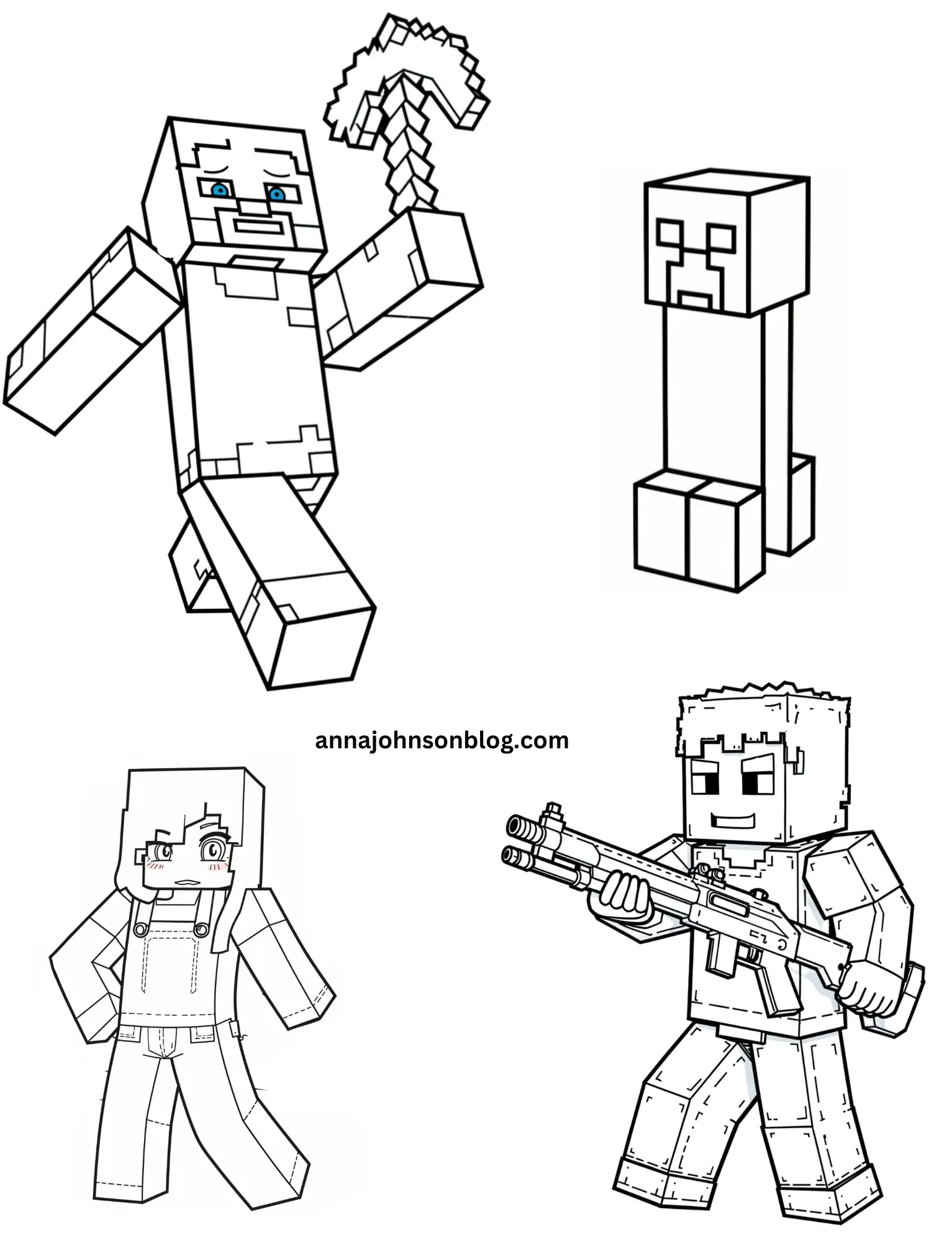 minecraft-coloring-pages
