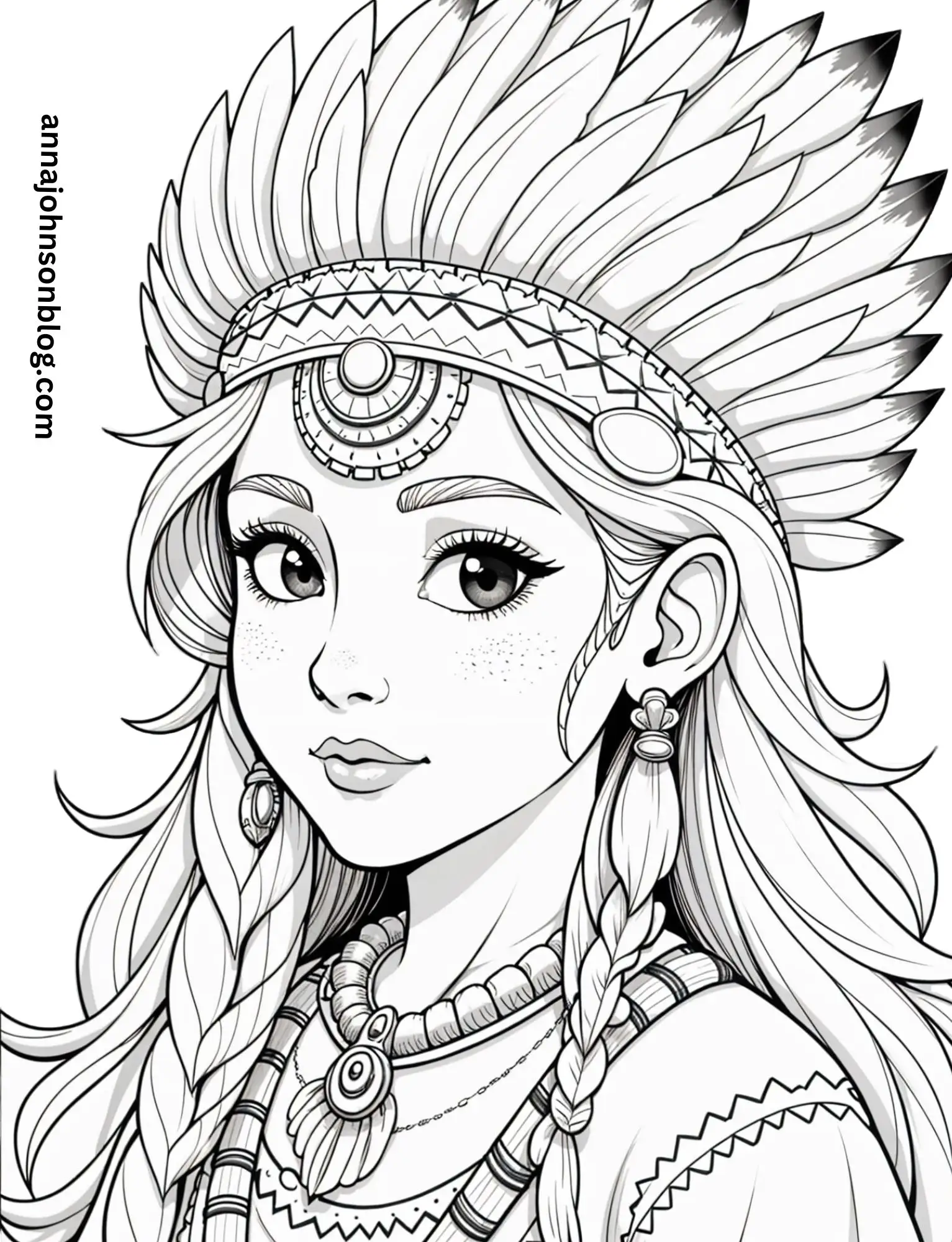 native-american-coloring-pages