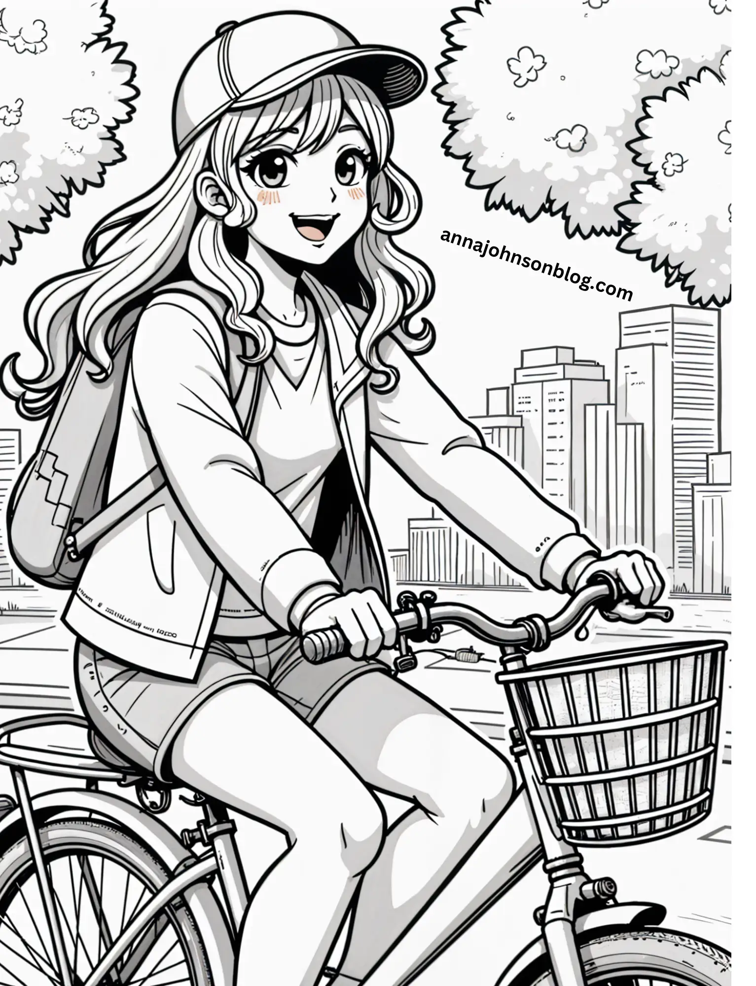 anime-girl-coloring-pages