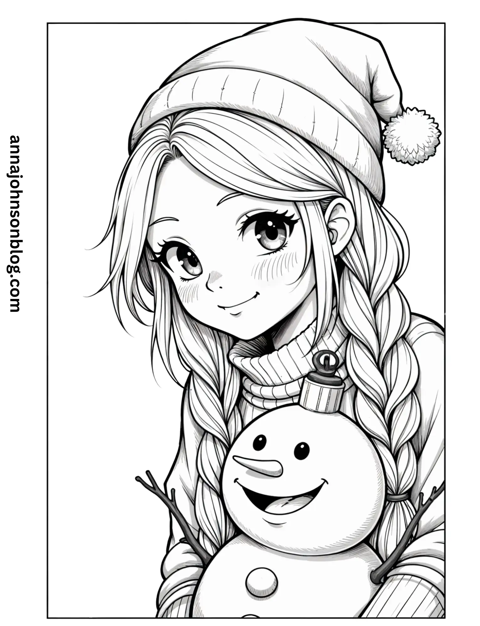 anime-girl-coloring-pages