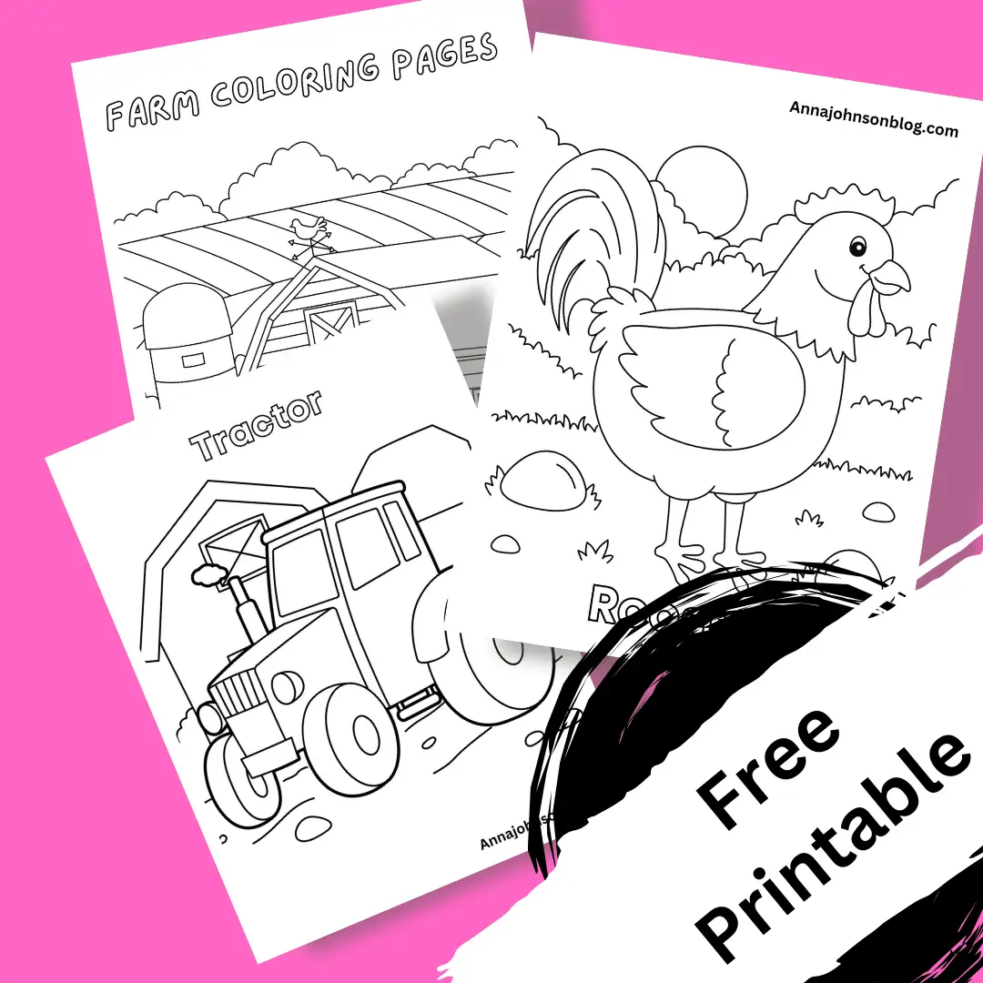 farm animal coloring pages