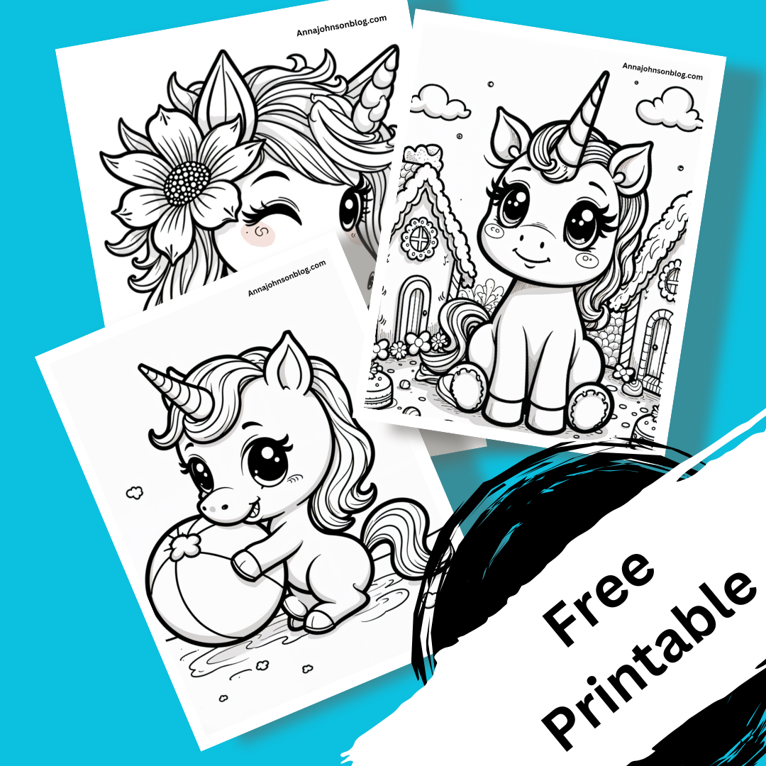 unicorn coloring pages