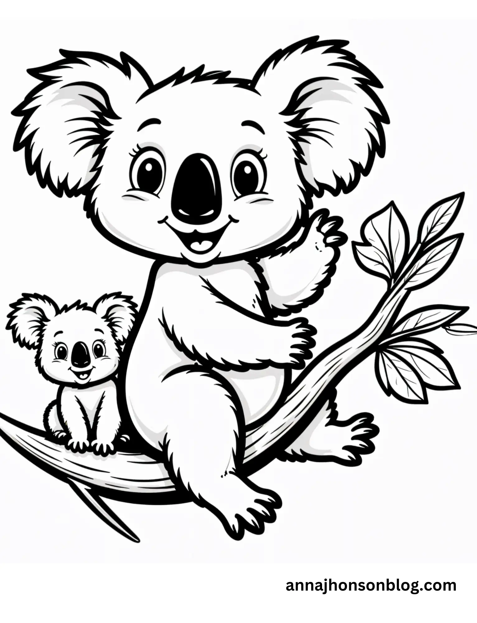 koala-coloring-pages
