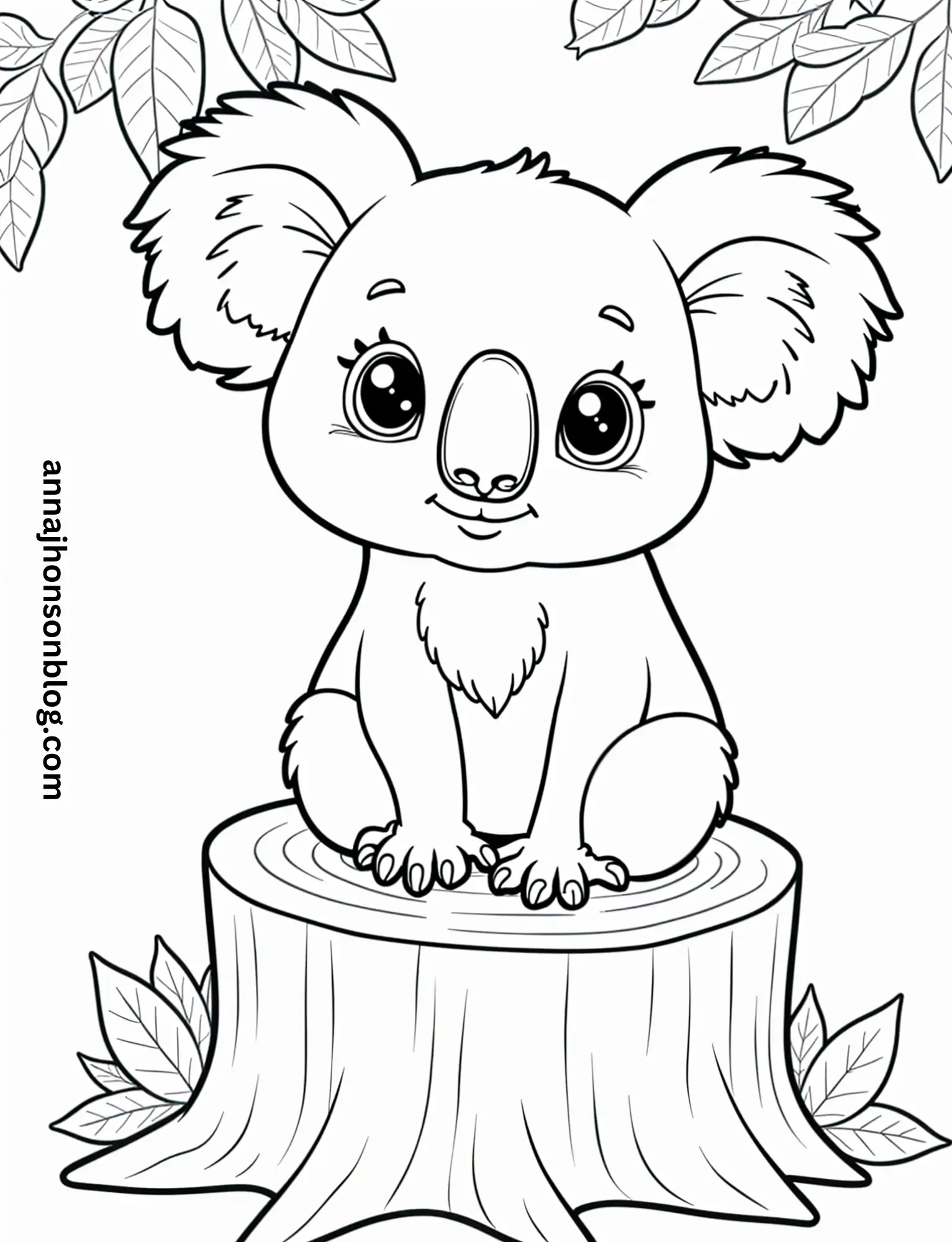 koala-coloring-pages