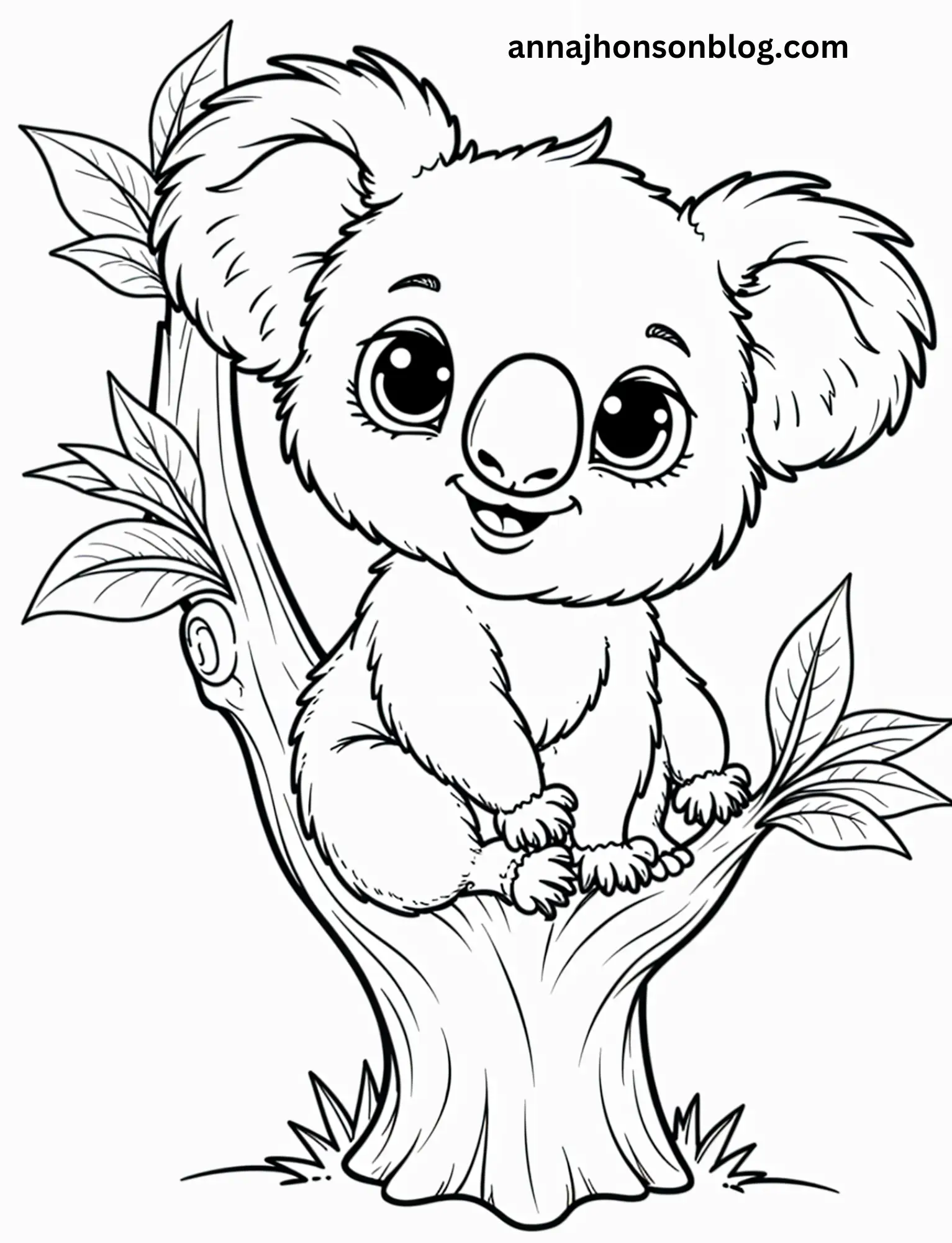 koala-coloring-pages