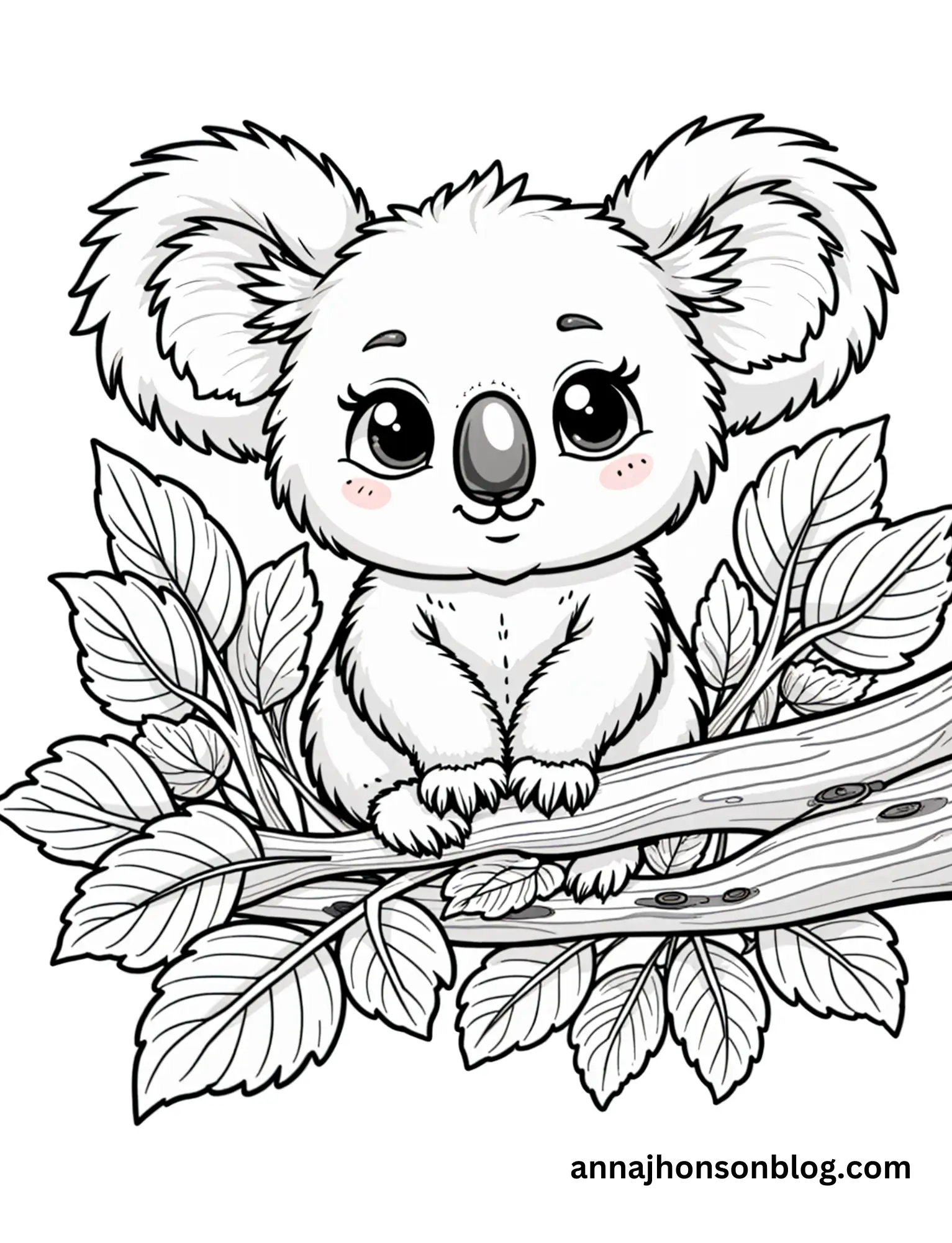 koala-coloring-pages