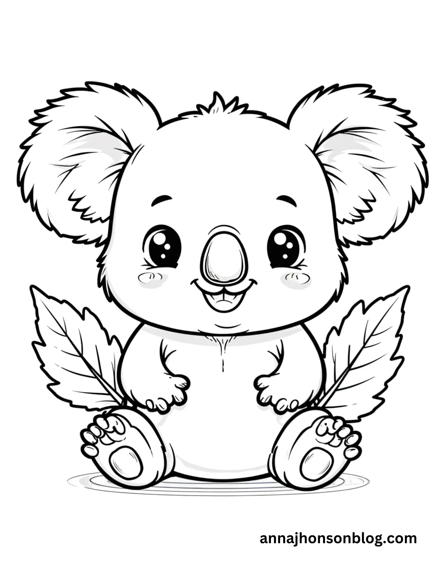 koala-coloring-pages