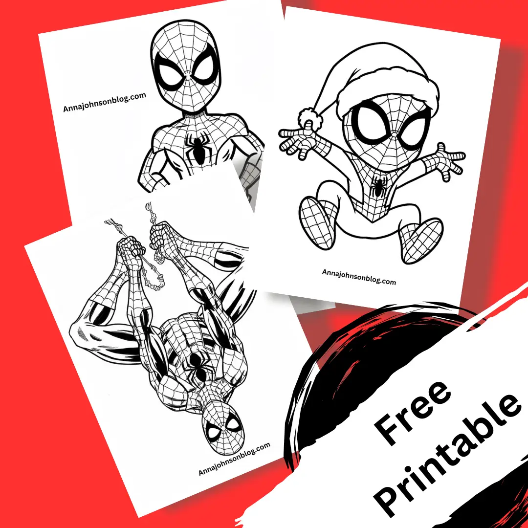 spiderman coloring pages