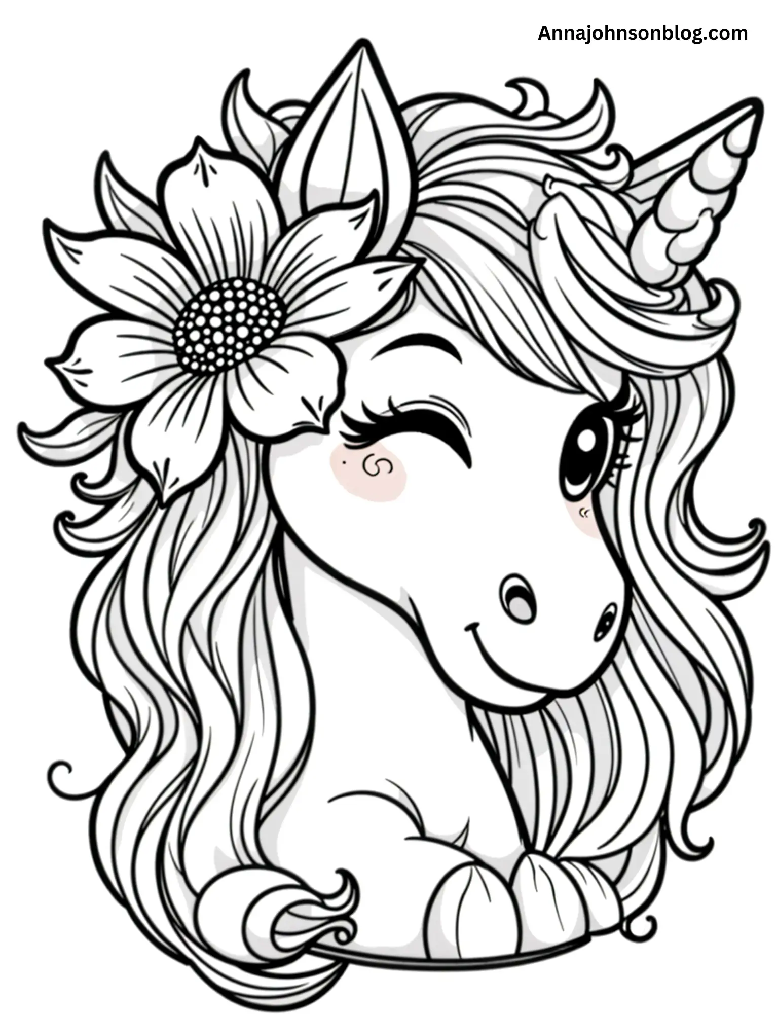 unicorn-coloring-pages