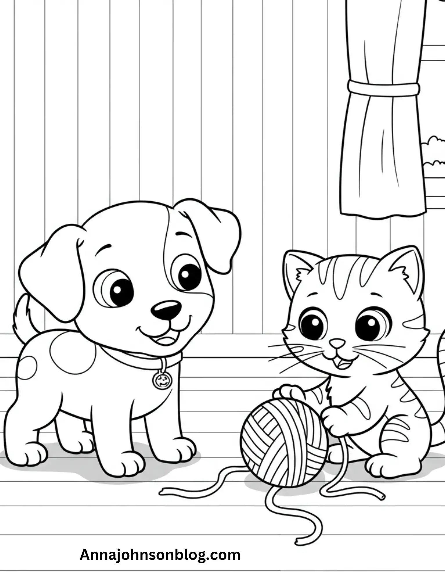 Dog-and-cat-coloring-page
