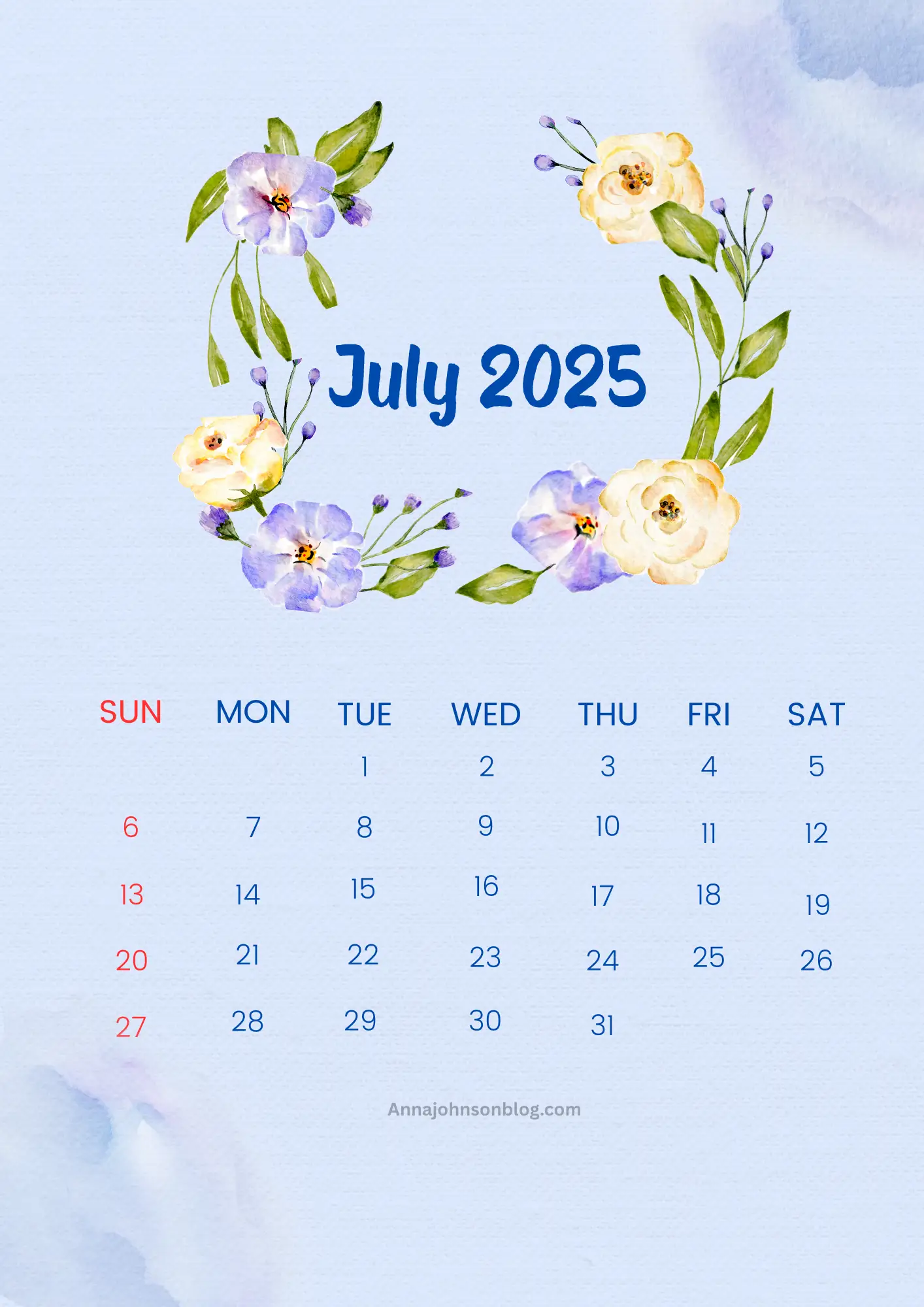 July-2025-Calendar