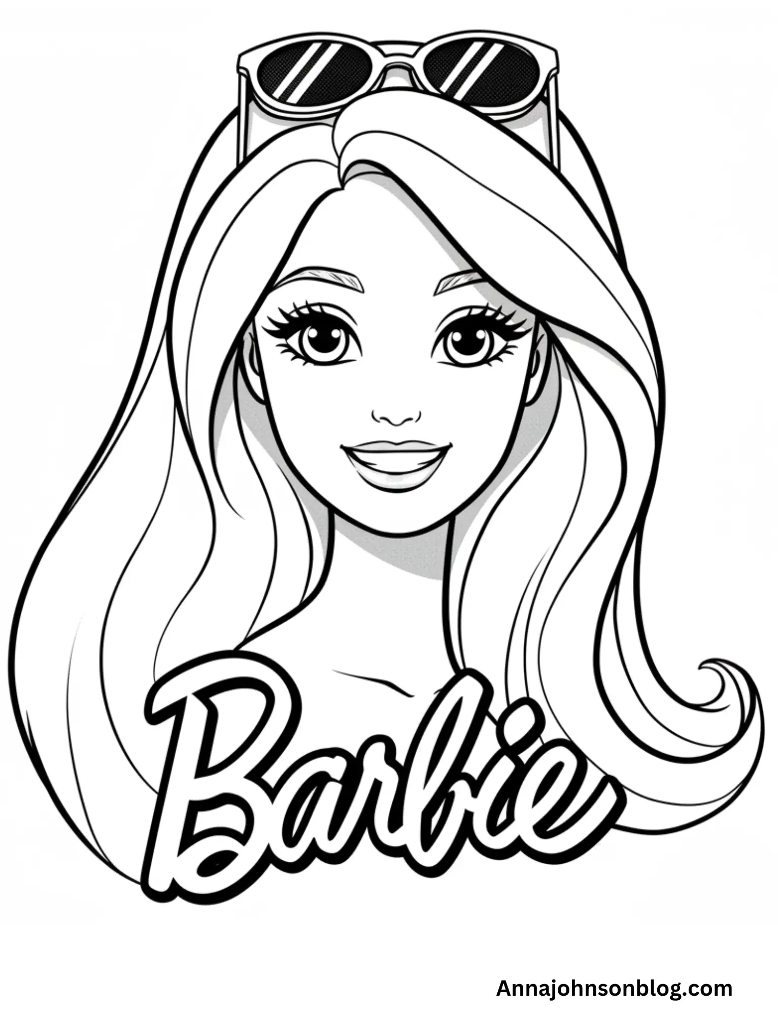 barbie-colouring