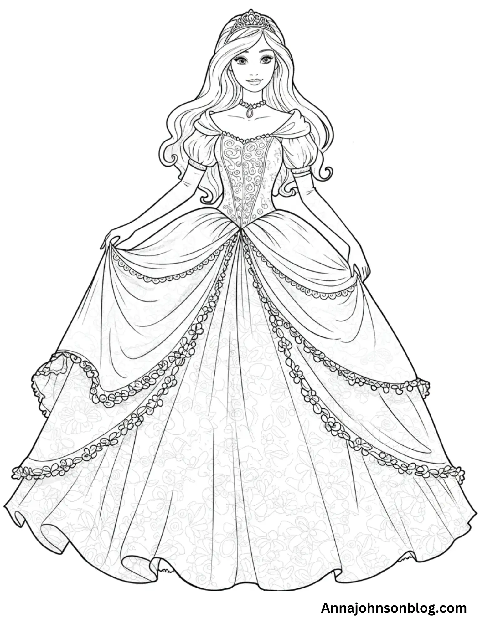 barbie-colouring