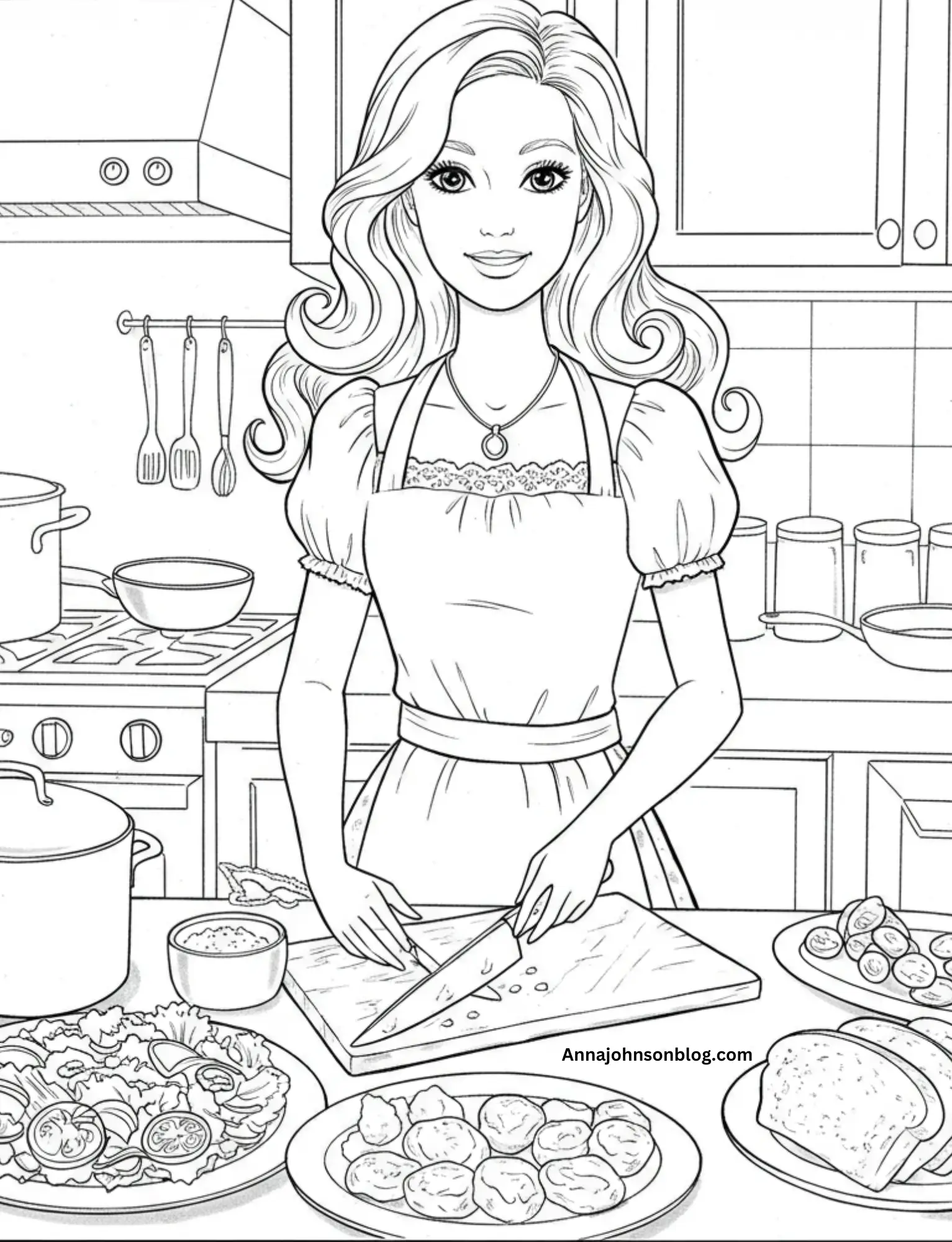 barbie-colouring