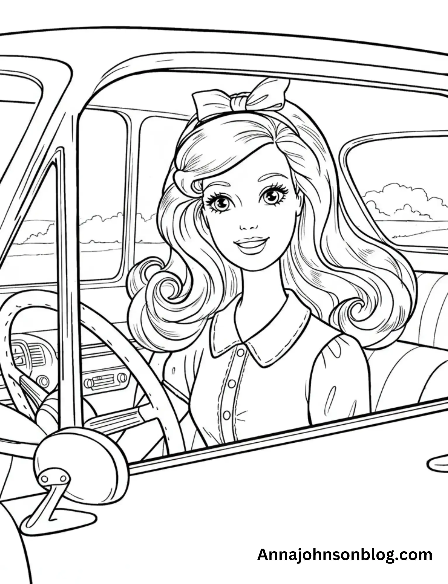 barbie-colouring