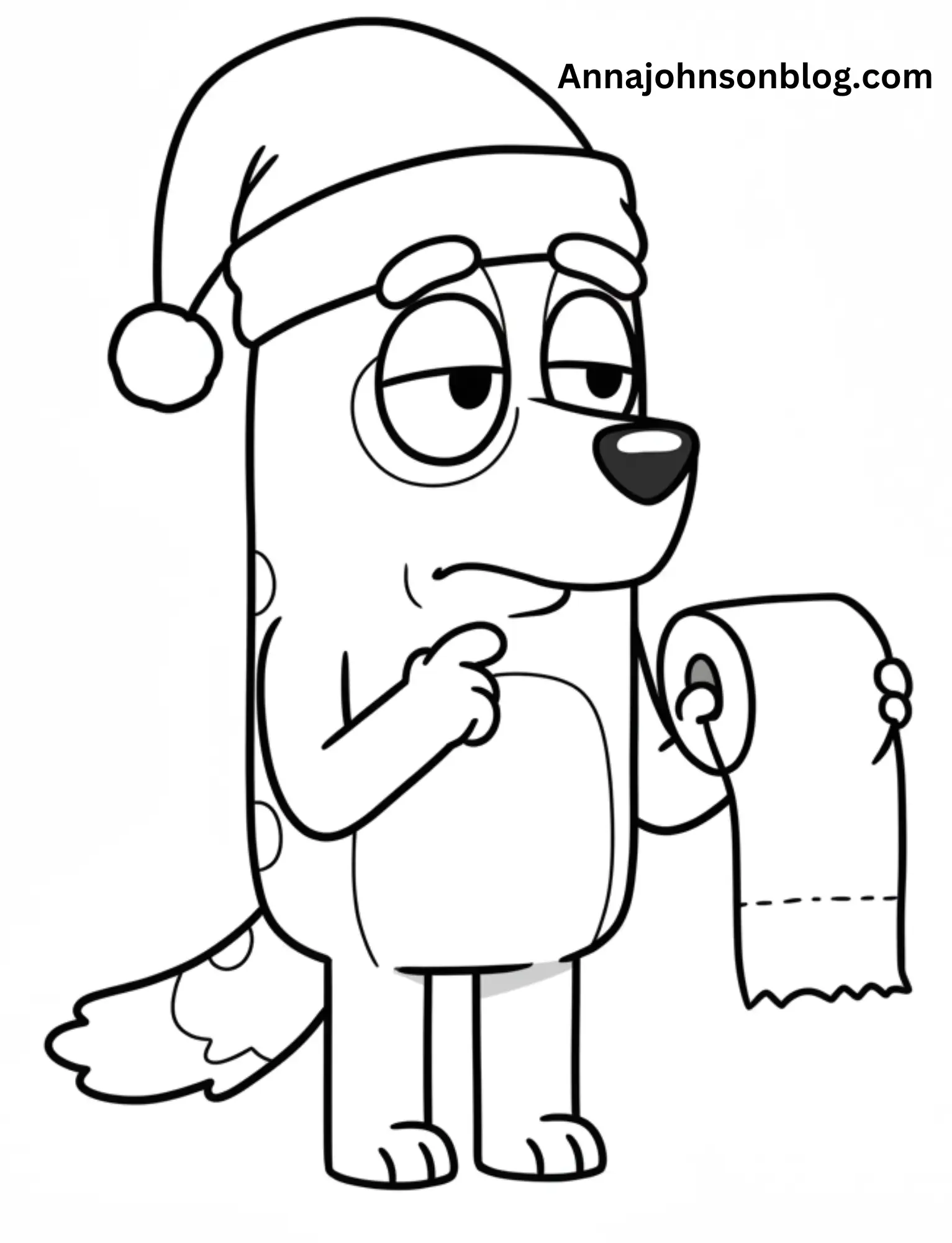 bluey-coloring-page
