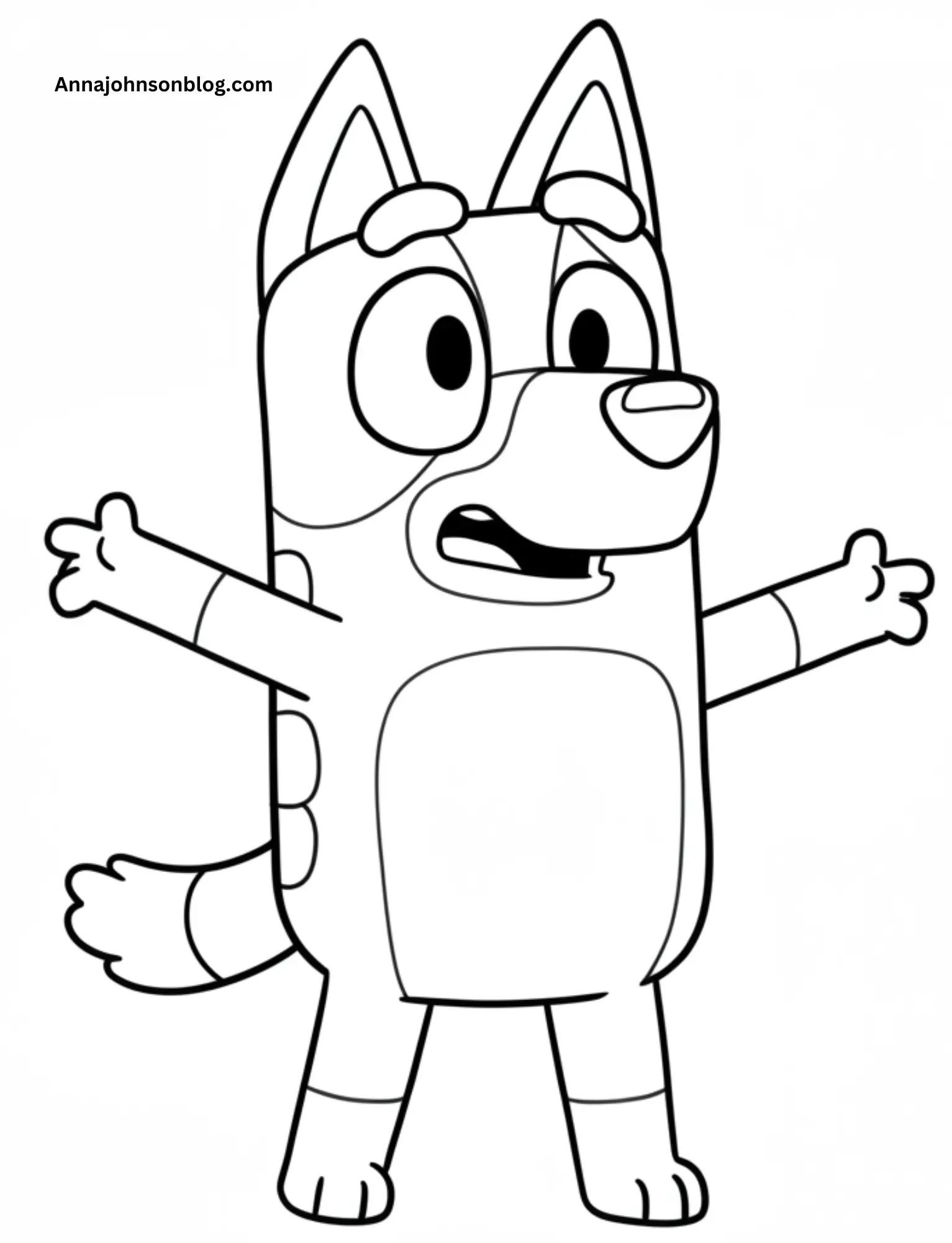 bluey-coloring-page