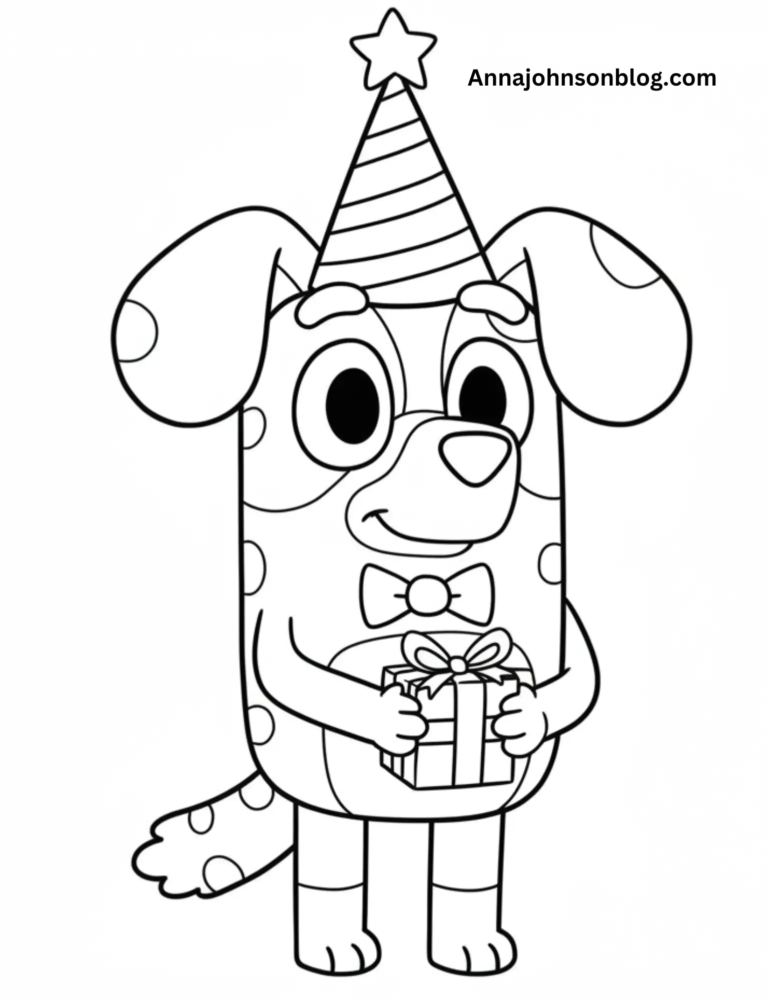 bluey-coloring-page