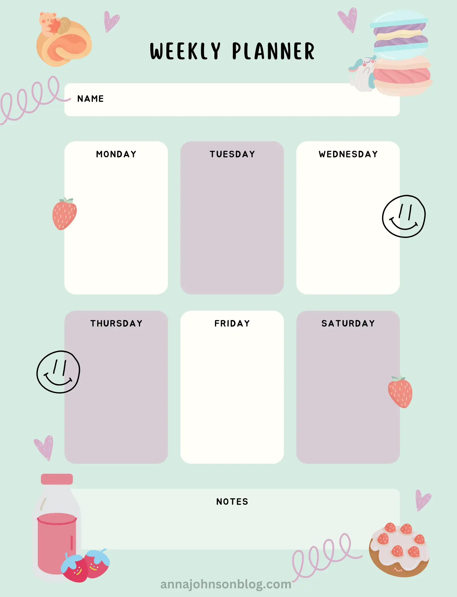 hourly-and-weekly-planner