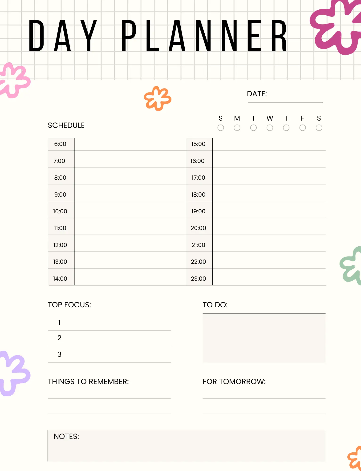 hourly-and-weekly-planner