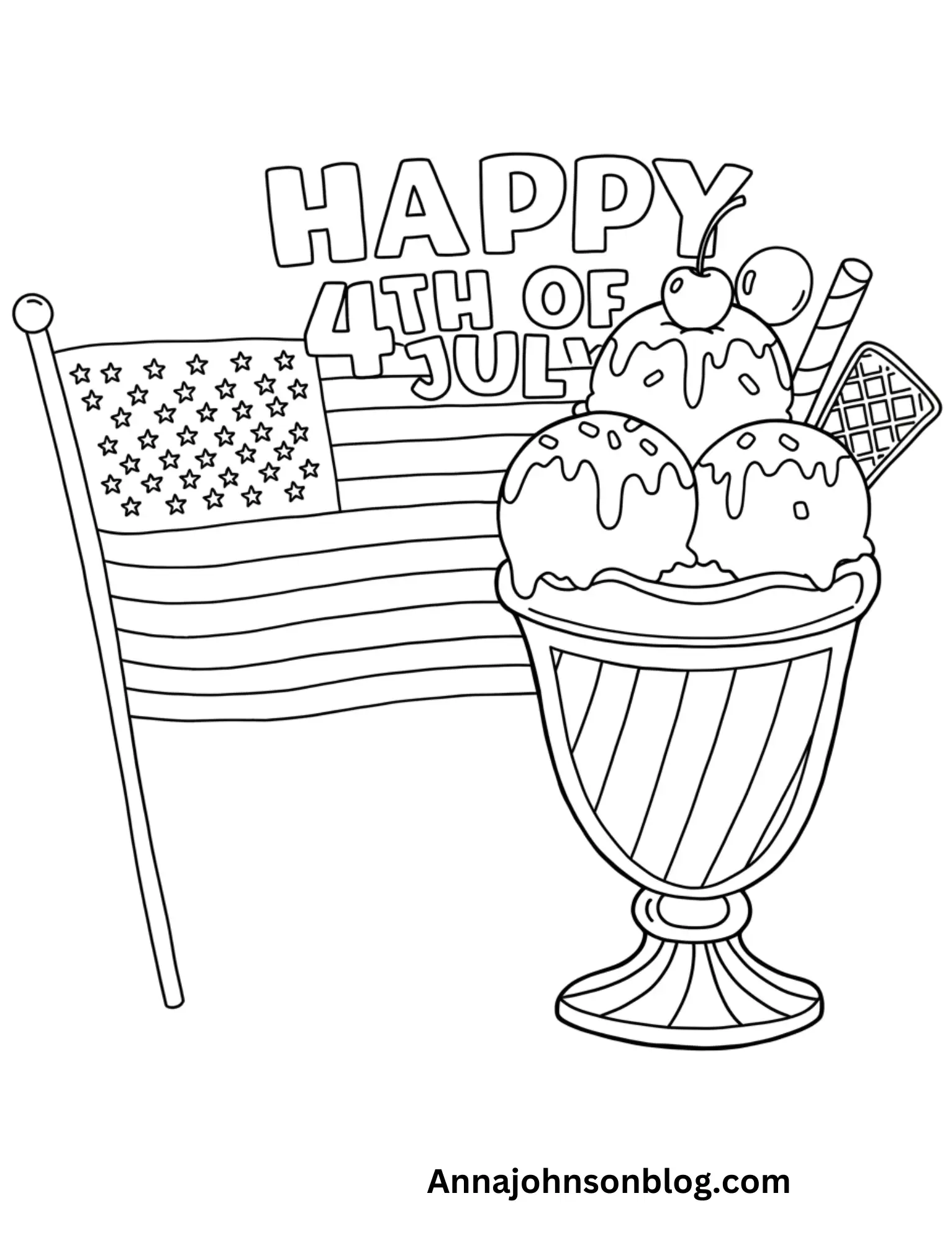 july-coloring-page