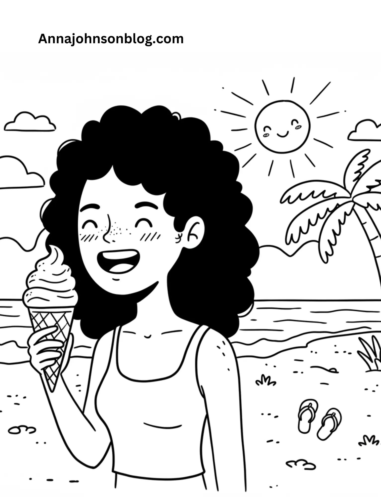 july-coloring-page