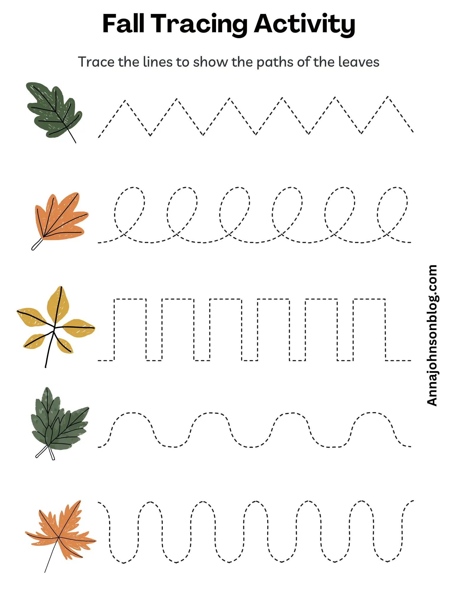 tracing-line-worksheet
