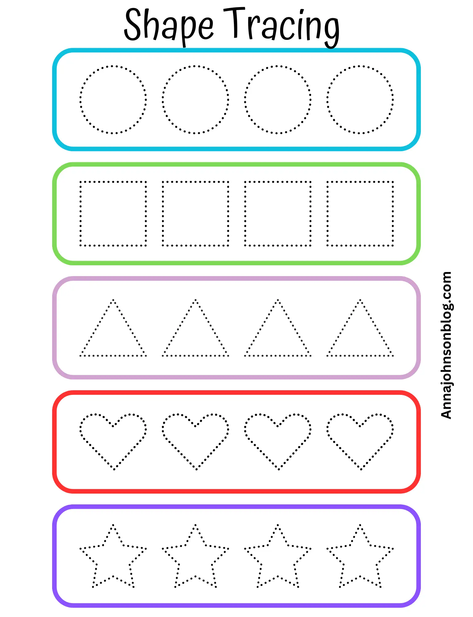 tracing-line-worksheet