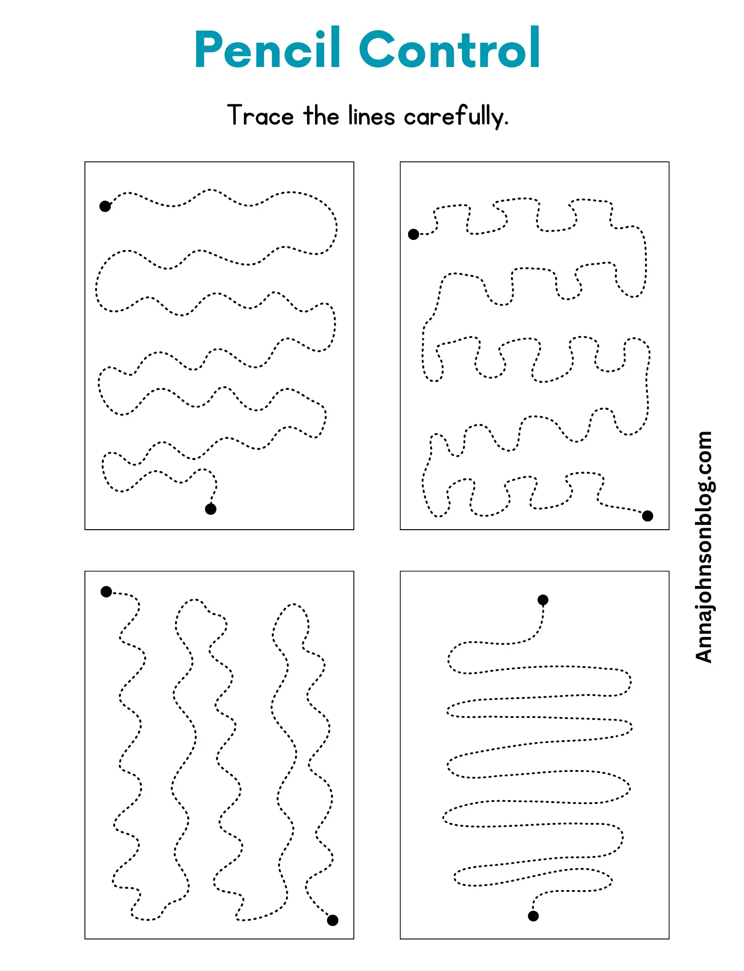 tracing-line-worksheet