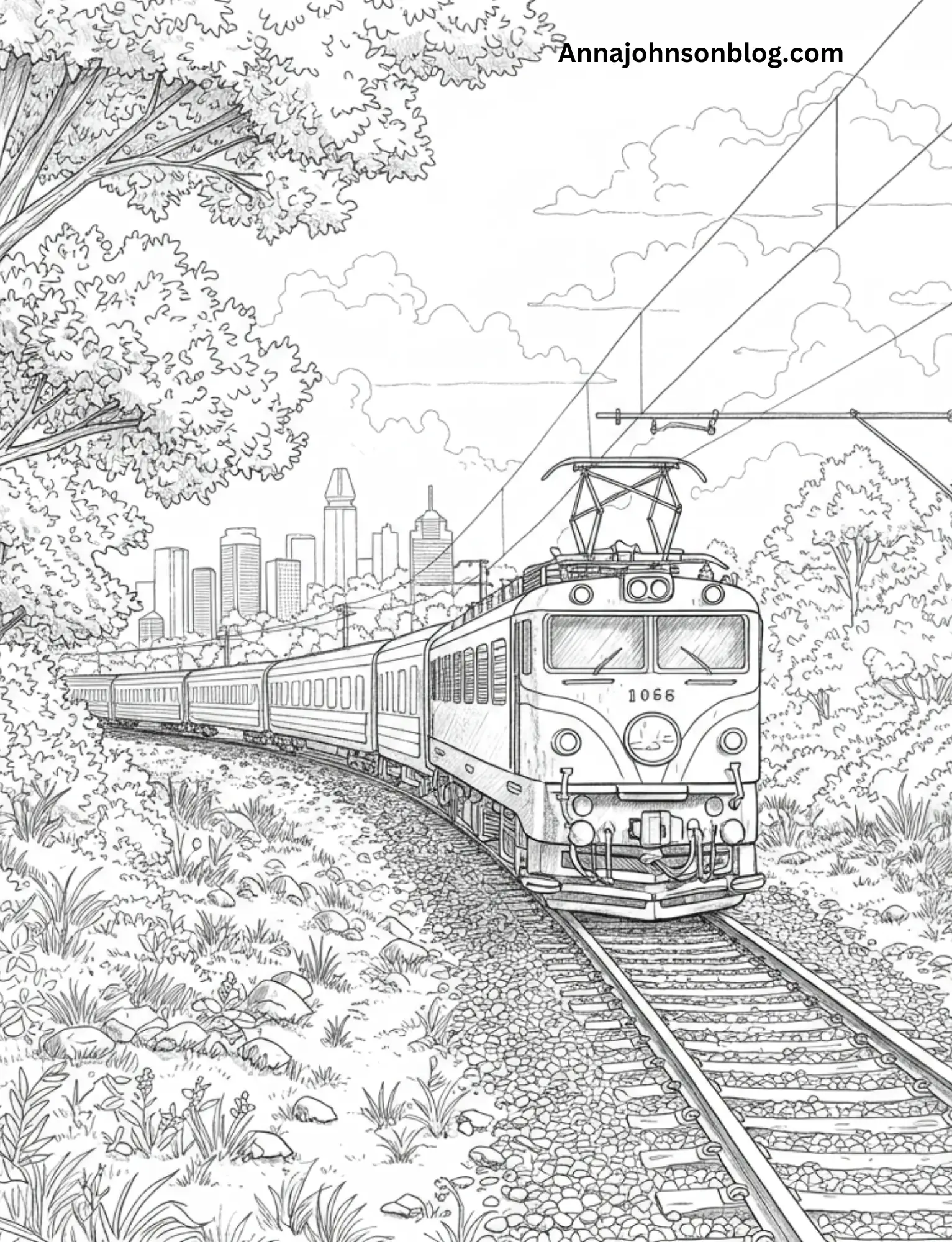 train-coloring