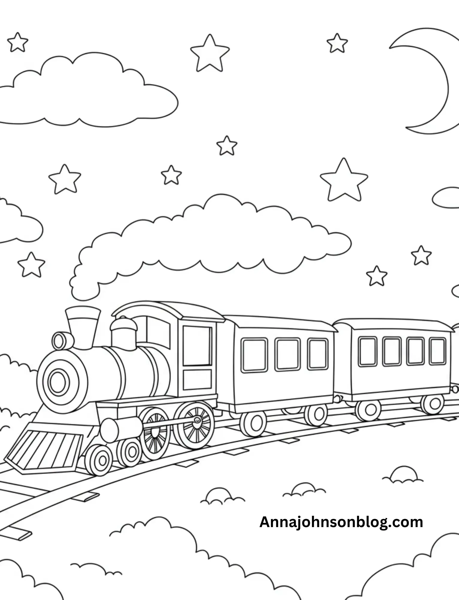 train-coloring