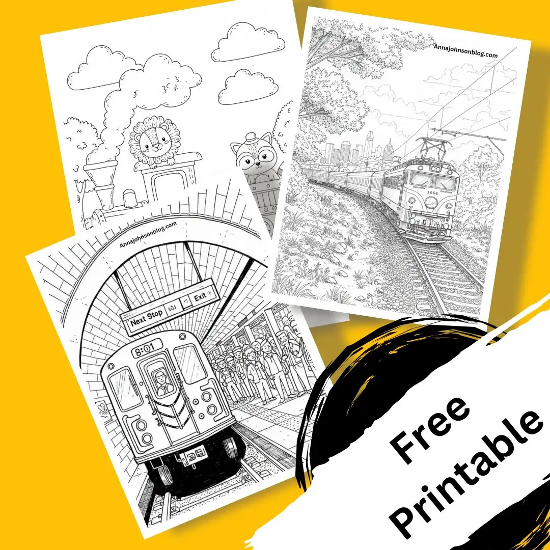 train coloring