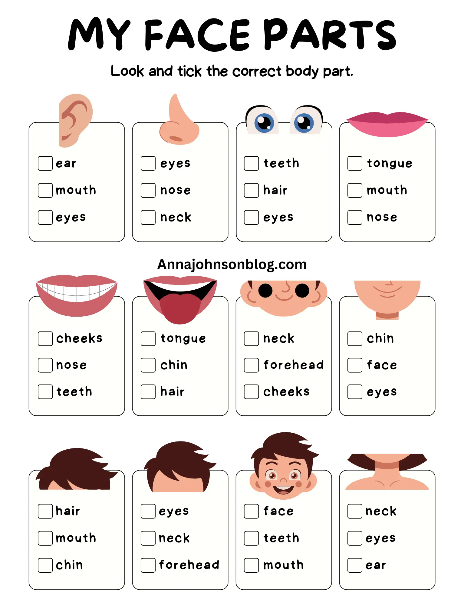 worksheet-body-parts-preschool