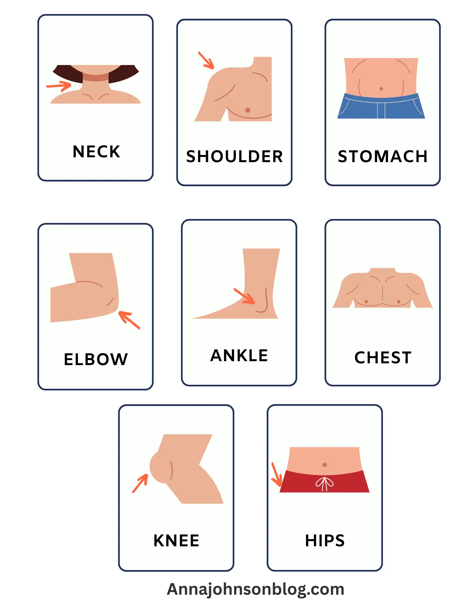 worksheet-body-parts-preschool
